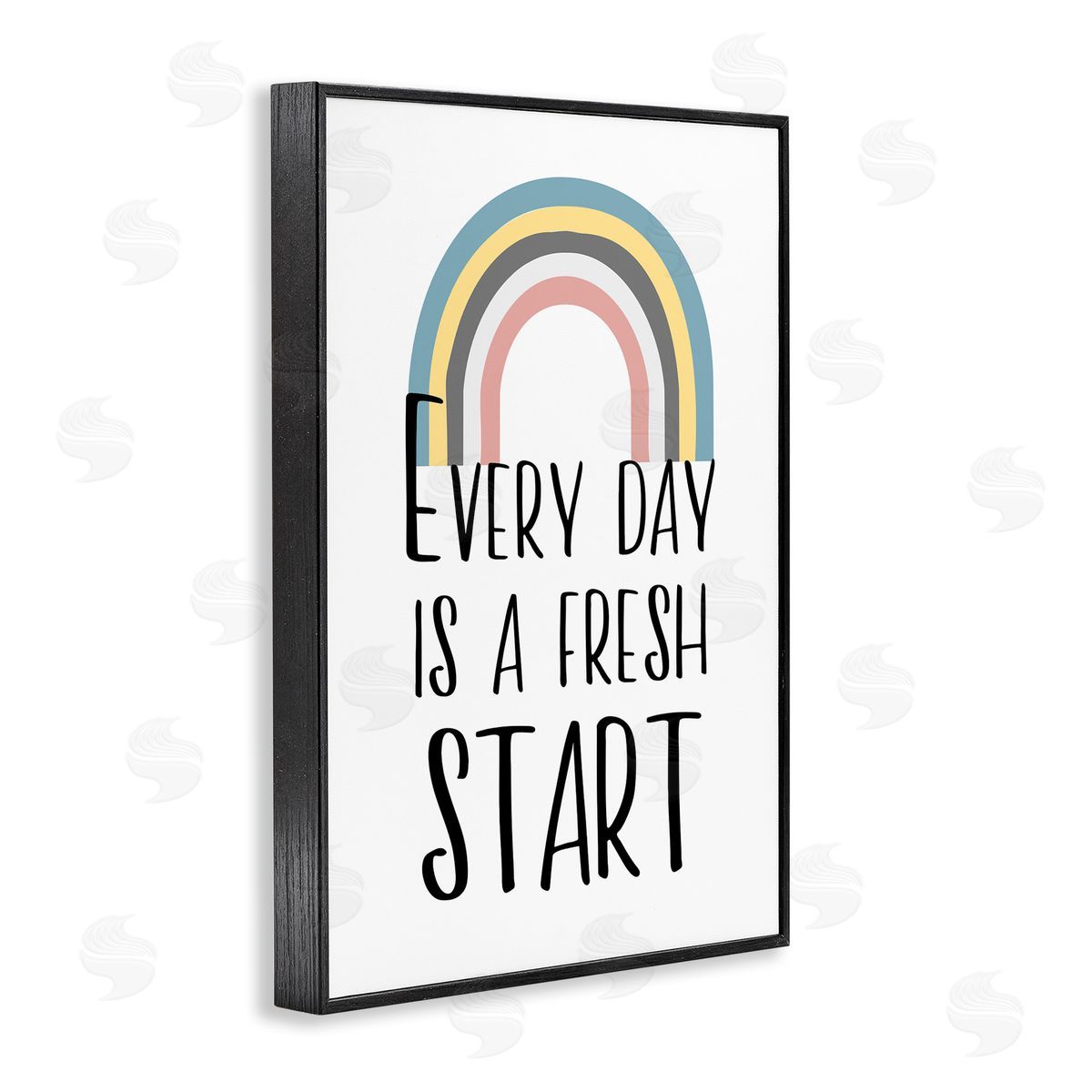 Martina Pavlova Every Day Fresh Start Black Framed Giclee Wall Art Print