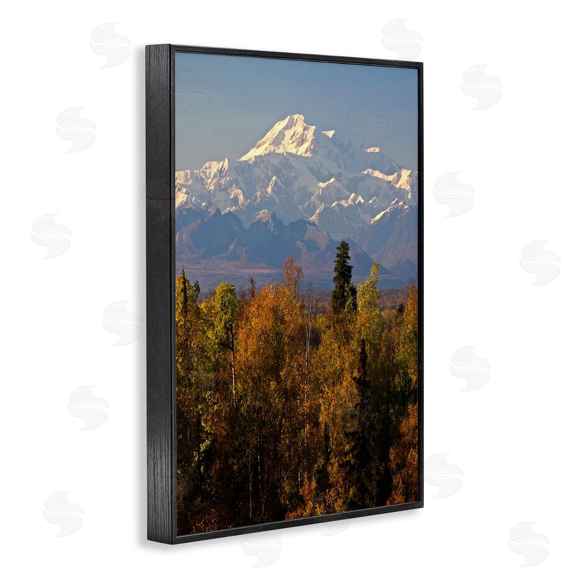 Shane Lamb Danali Autumn Landscape Black Framed Giclee Wall Art Print