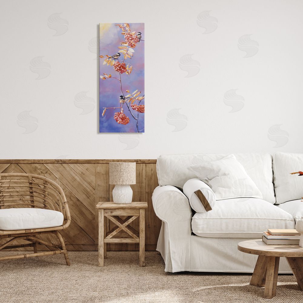 Andrew Kiss Chickadees & Mountain Ash