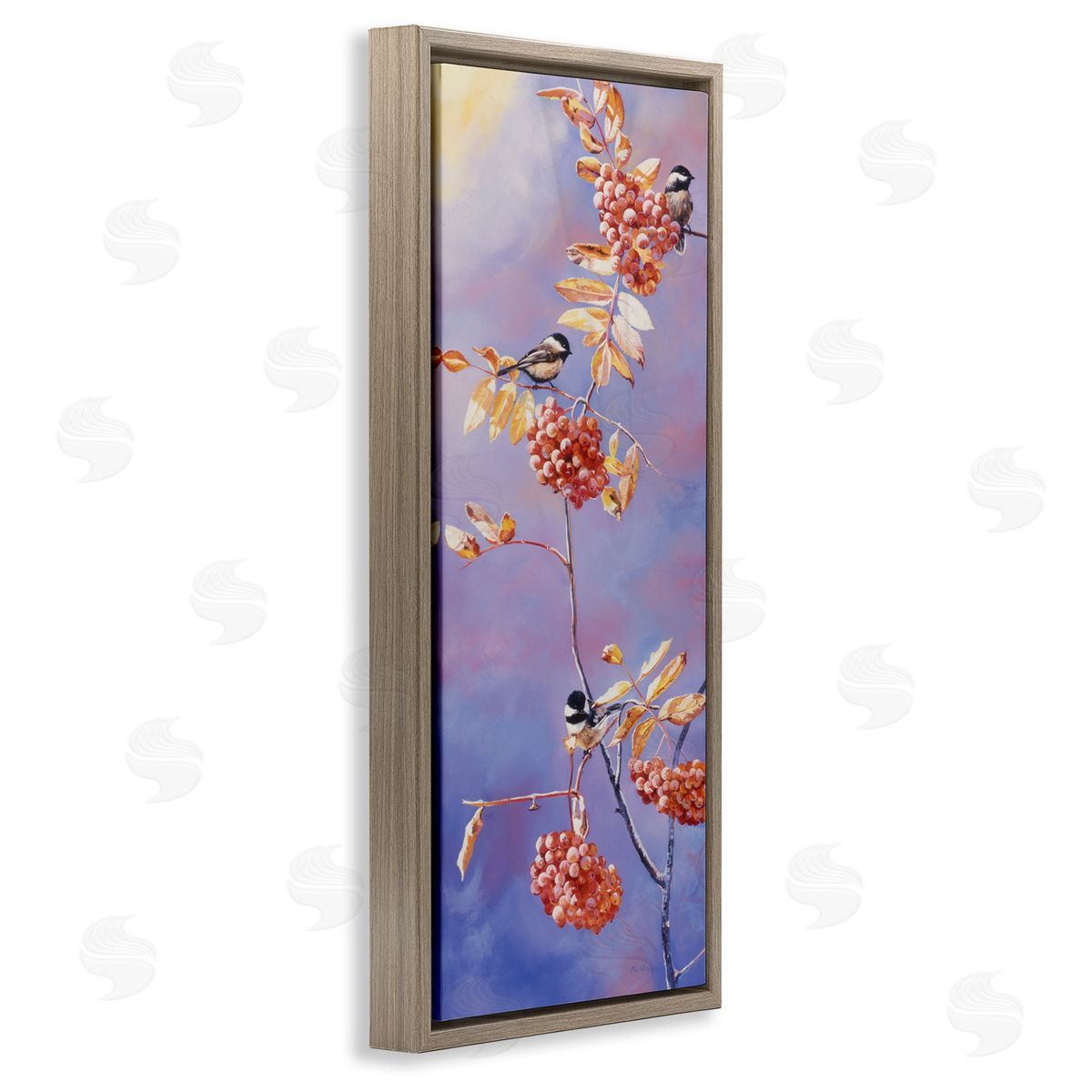 Andrew Kiss Chickadees & Mountain Ash