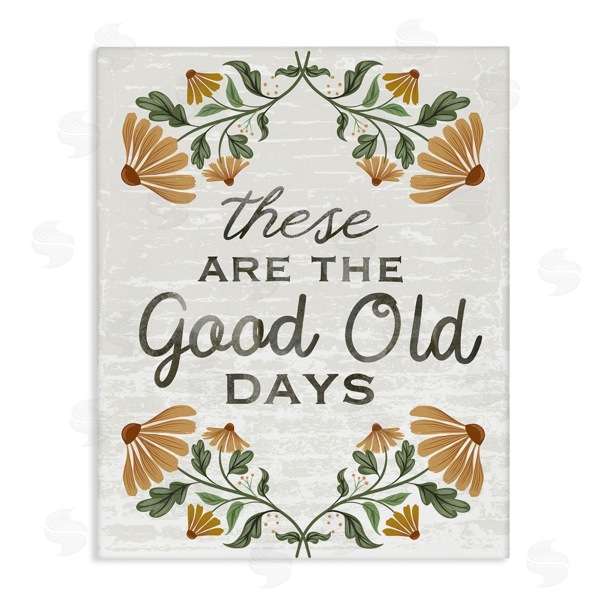 Arrolynn Weiderhold Good Days Floral Pattern Canvas Wall Art Print