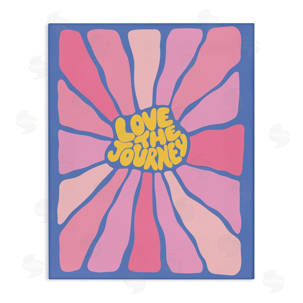 Nancy McKenzie Retro Love The Journey Canvas Wall Art Print