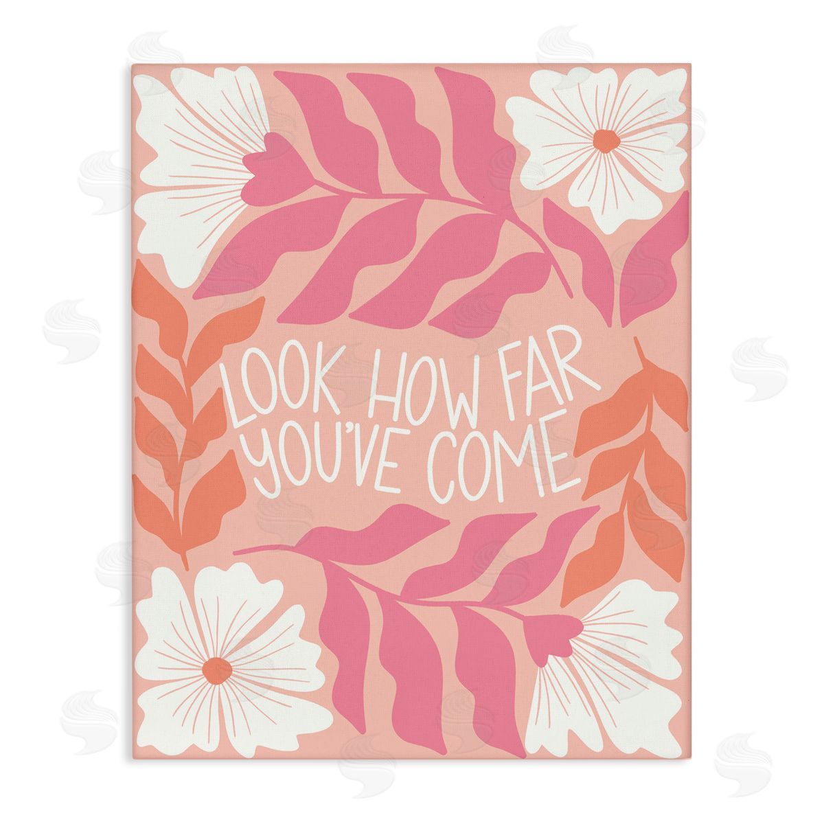 Taylor Shannon Designs How Far You've Come Canvas Wall Art Print