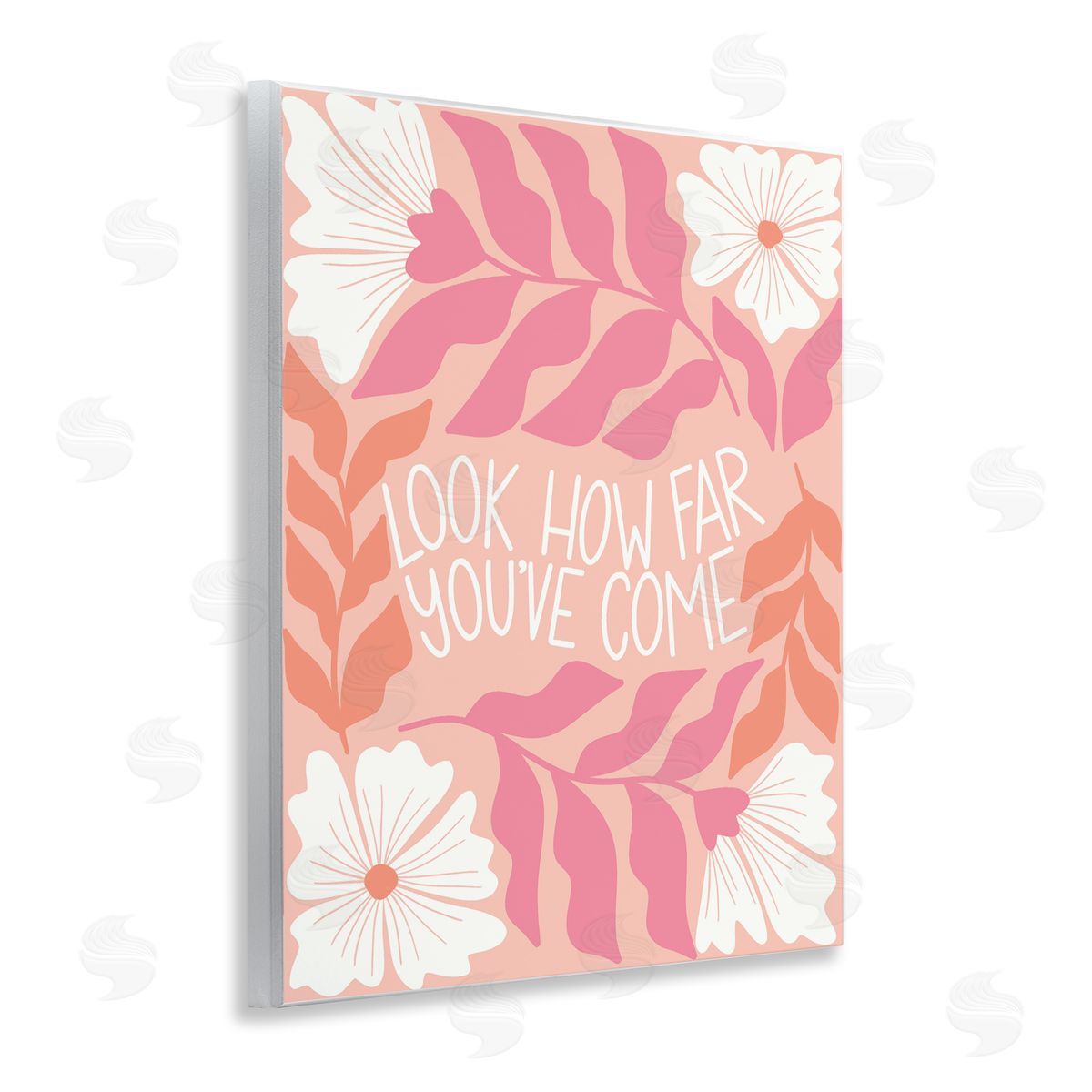 Taylor Shannon Designs How Far You've Come Wooden Wall Plaque Art Print