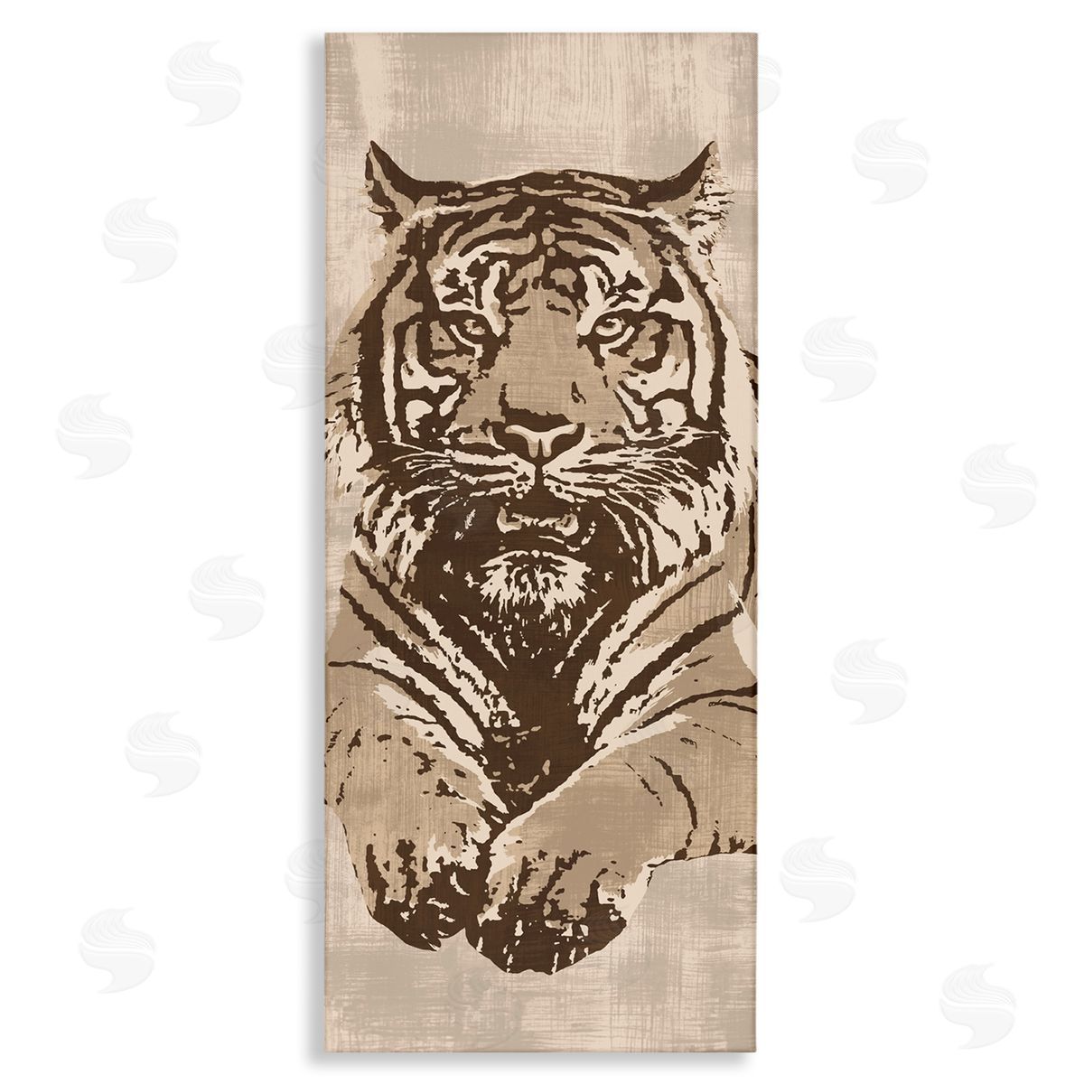 Andrew Cooper Fierce Tiger Baring Teeth