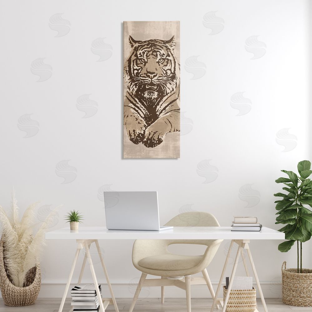 Andrew Cooper Fierce Tiger Baring Teeth