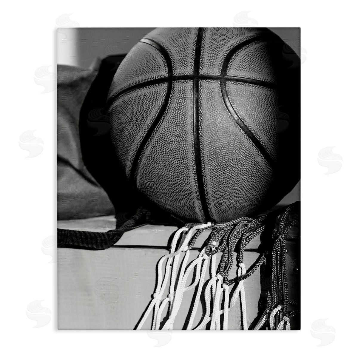 Stupell Studio Basketball Sport Still Life Canvas Wall Art Print