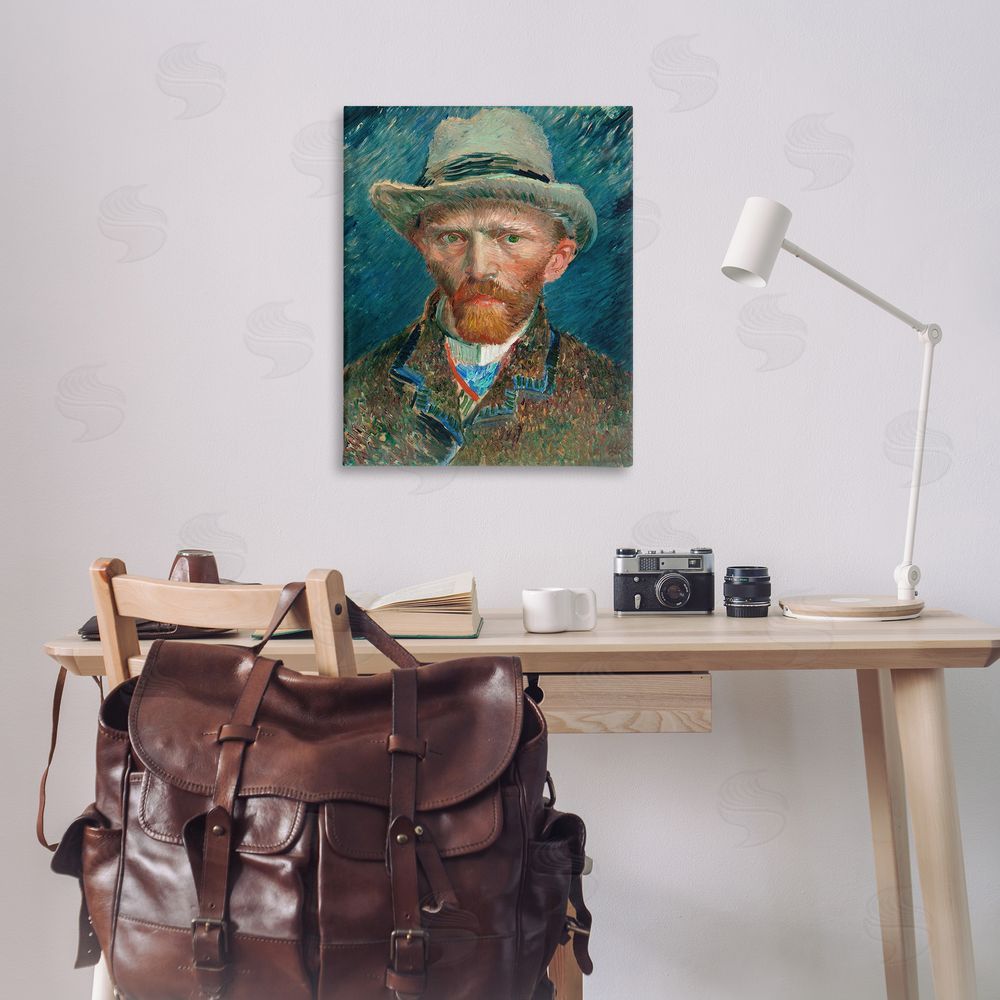 Vincent Van Gogh Classic Van Gogh Portrait Canvas Wall Art Print in Room