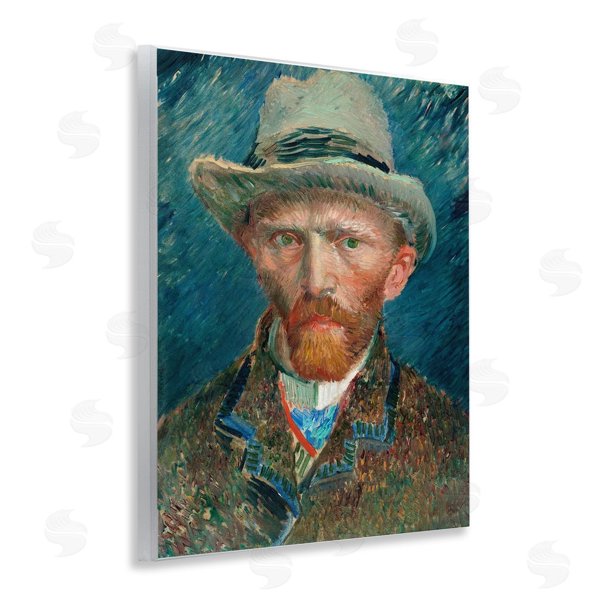 Vincent Van Gogh Classic Van Gogh Portrait Wooden Wall Plaque Art Print
