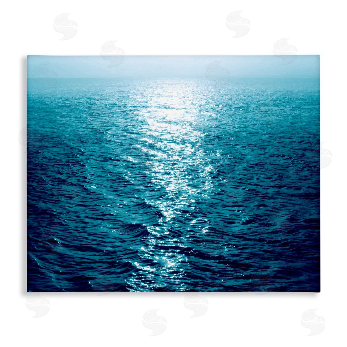 Maggie Olsen Sun Reflected Ocean Ripples Canvas Wall Art Print
