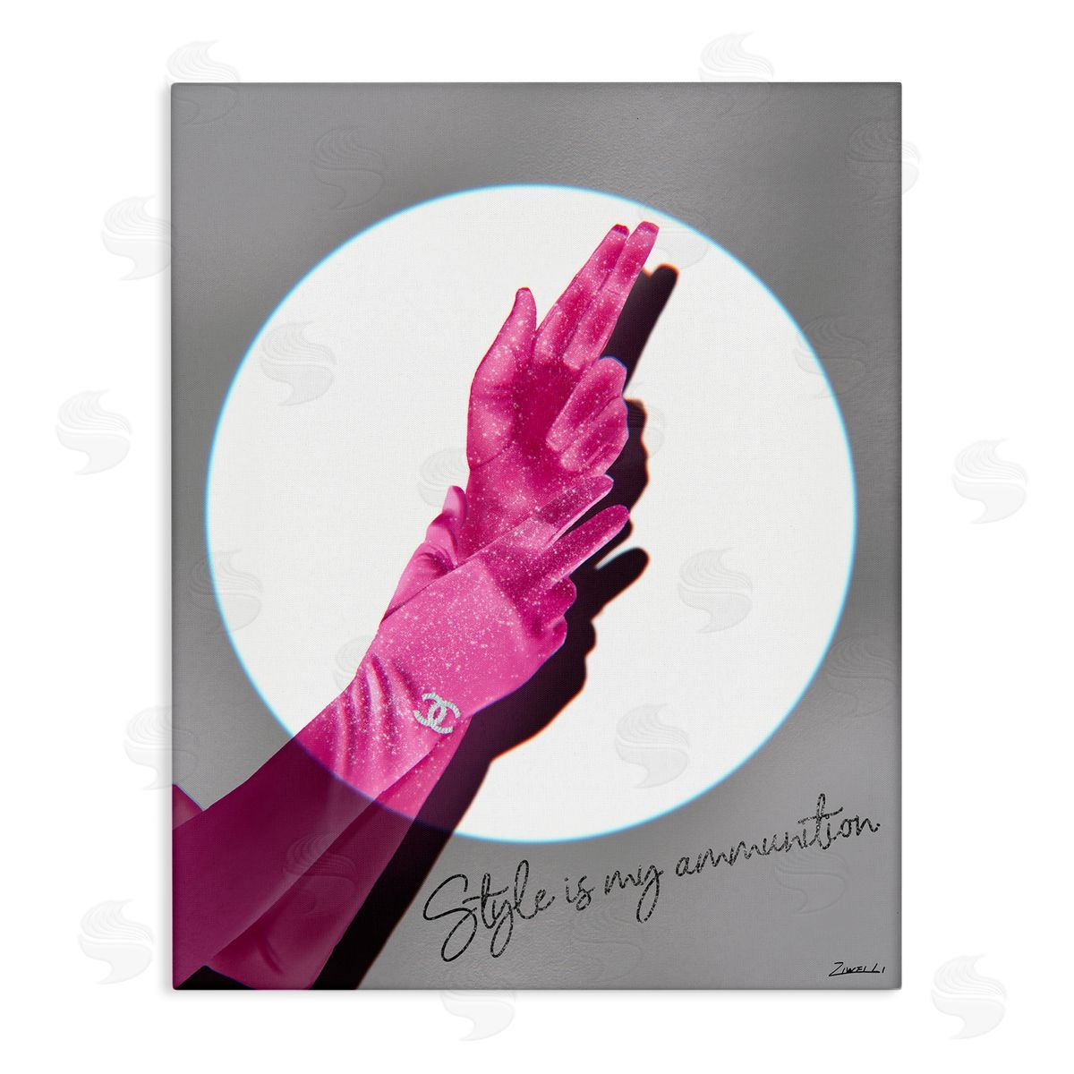 Ziwei Li Style Is Ammunition Canvas Wall Art Print