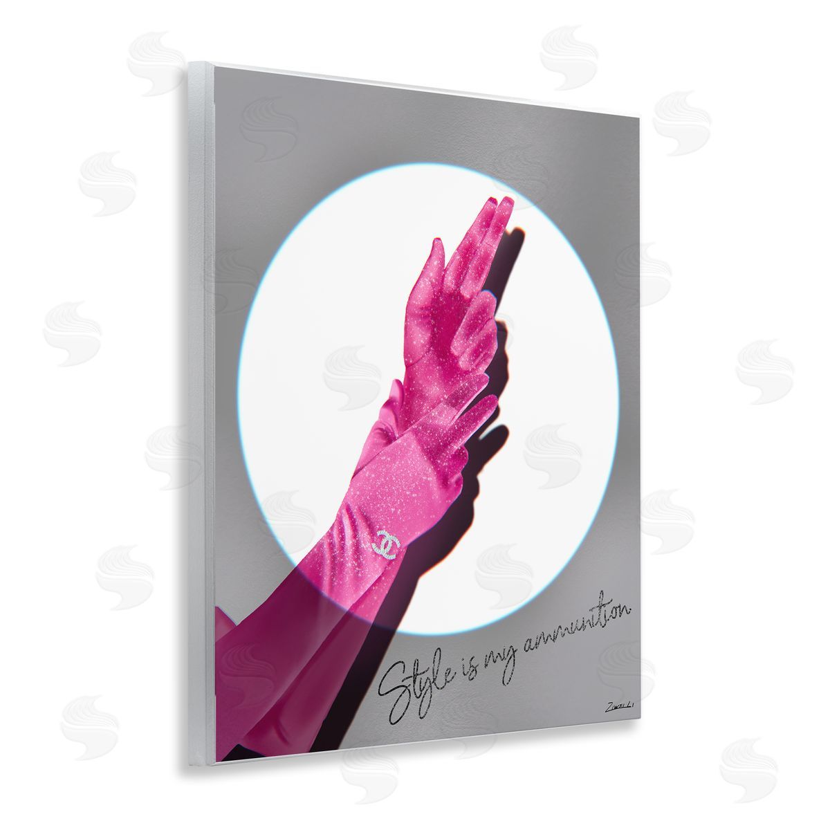 Ziwei Li Style Is Ammunition Wooden Wall Plaque Art Print