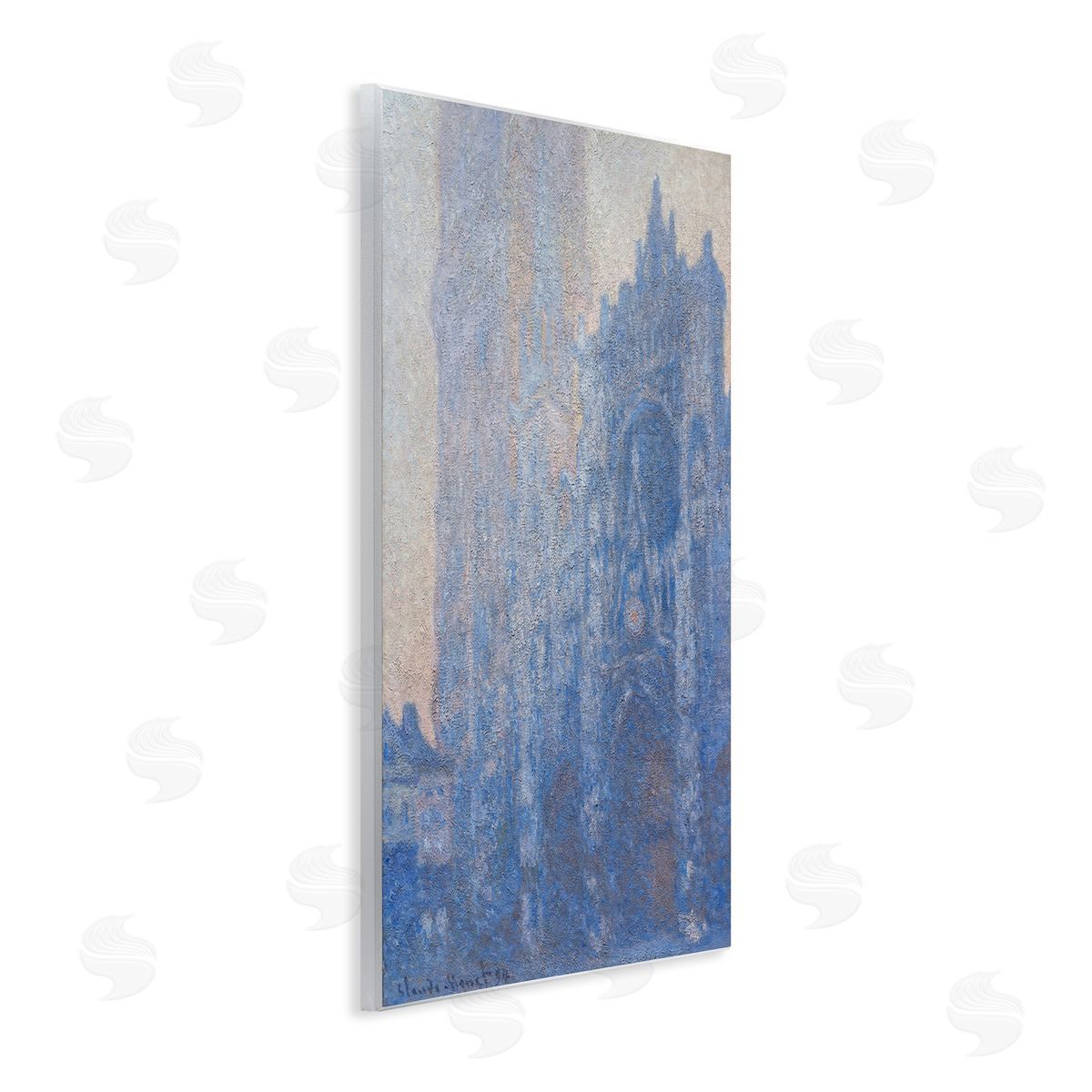 one1000paintings Classic Cathedral Façade Wooden Wall Plaque Art Print