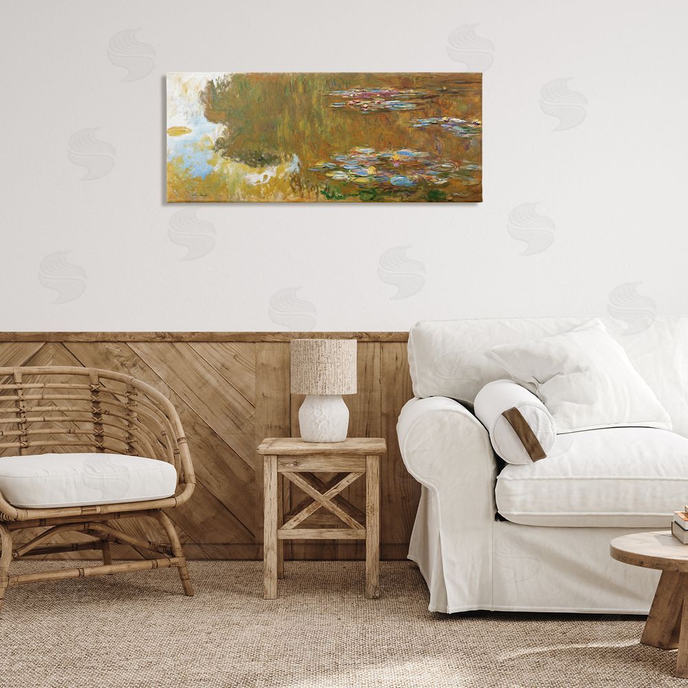 one1000paintings Classic Monet Water Lily Pond