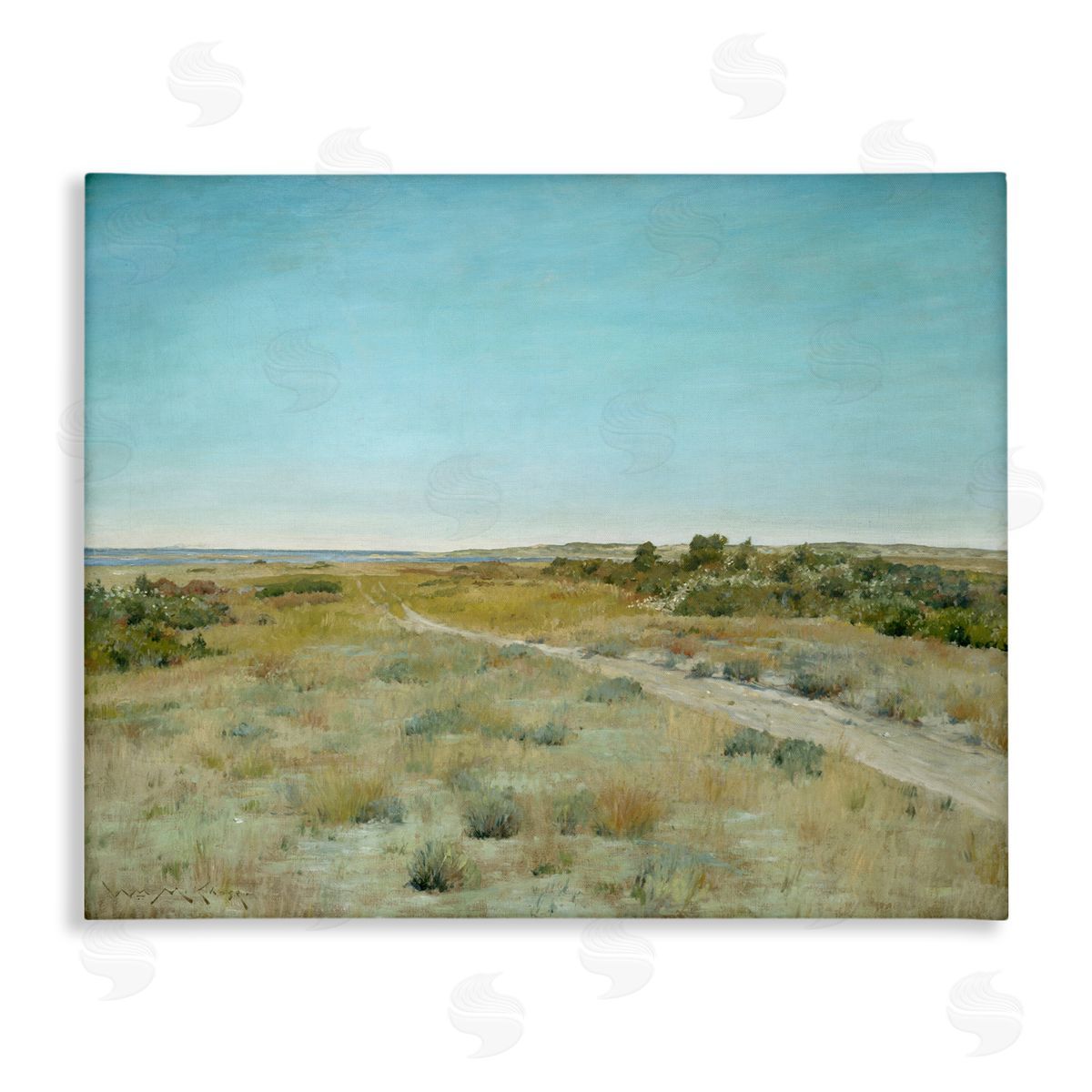 one1000paintings Classic First Touch of Autumn Canvas Wall Art Print