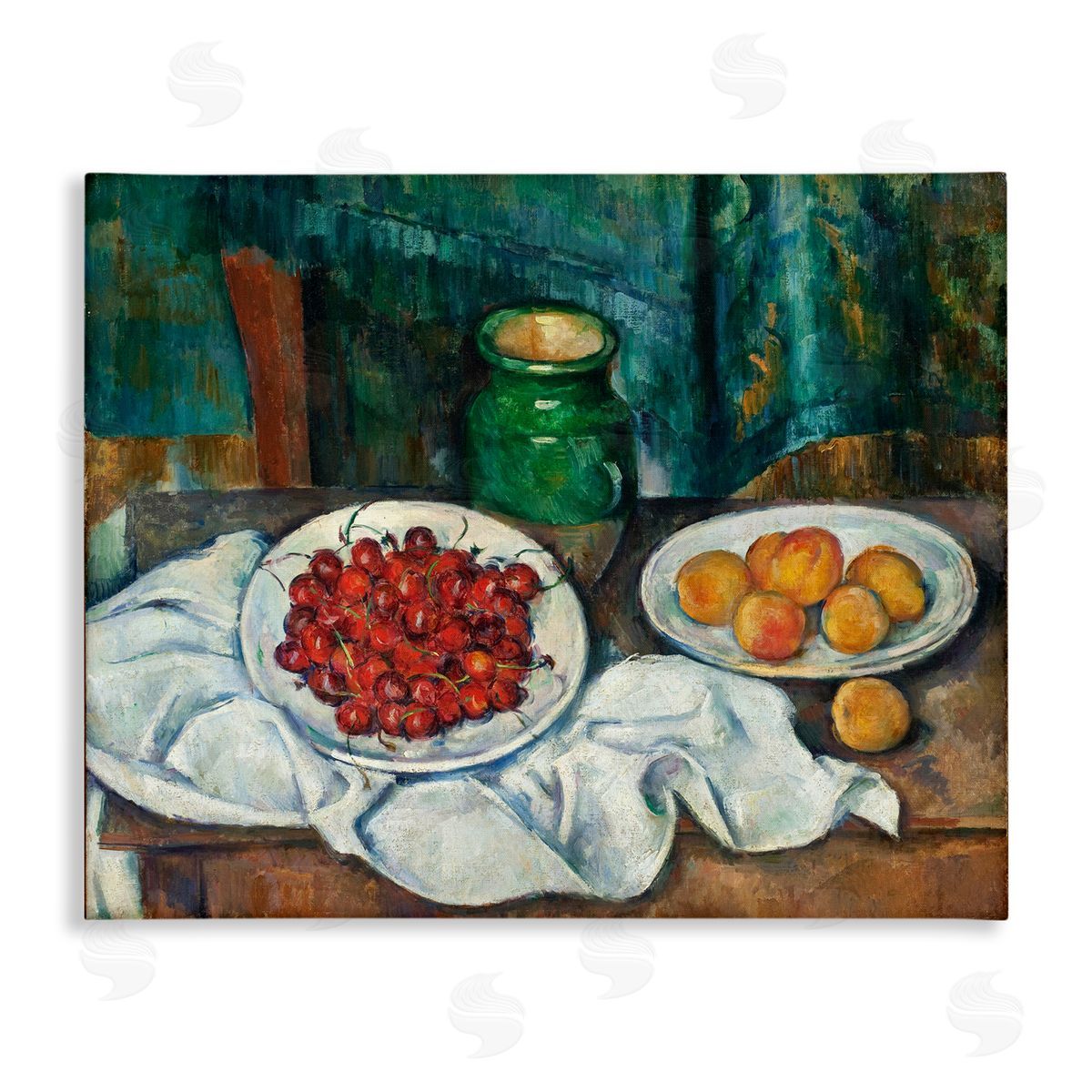 one1000paintings Classical Fruit Still Life Canvas Wall Art Print
