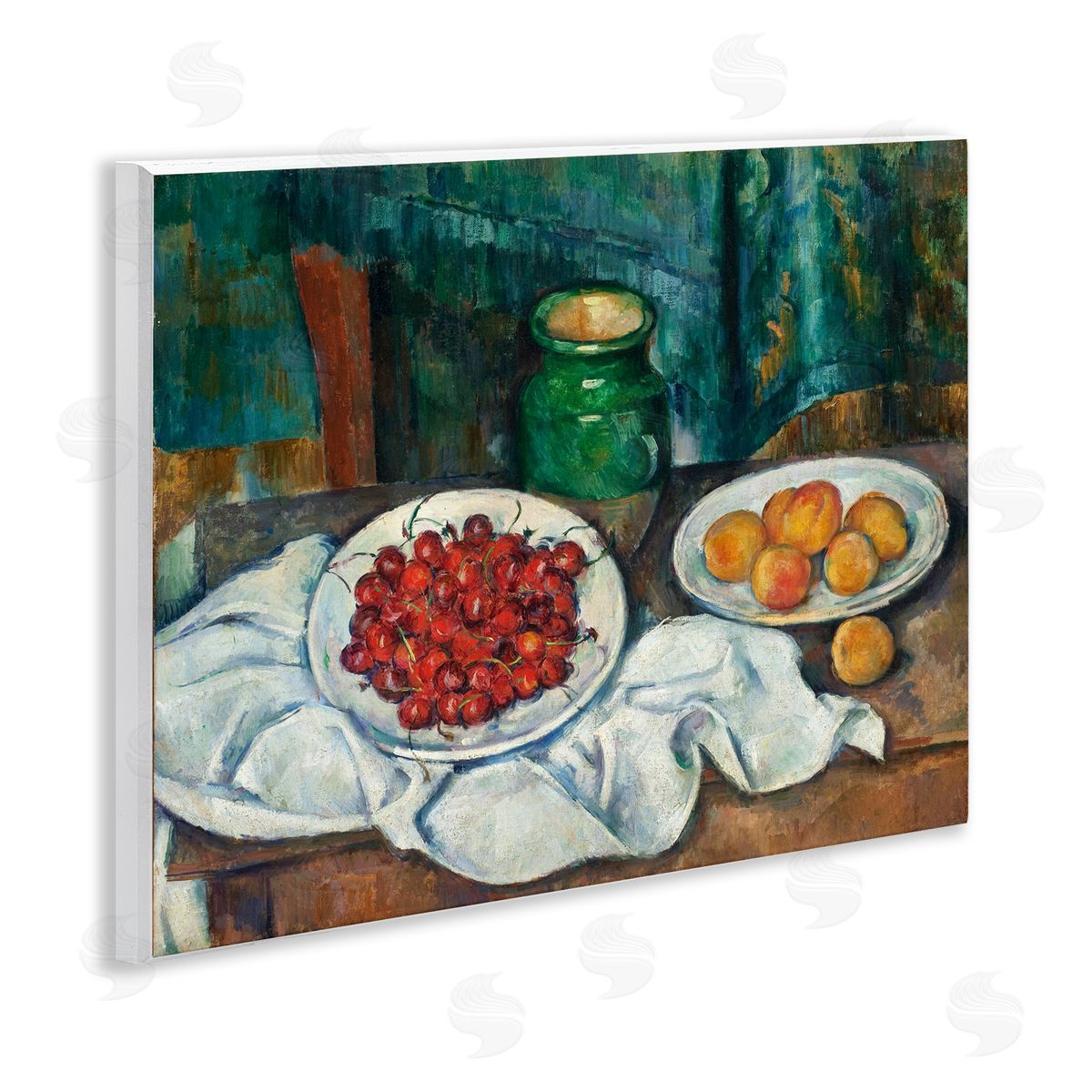 one1000paintings Classical Fruit Still Life Wooden Wall Plaque Art Print