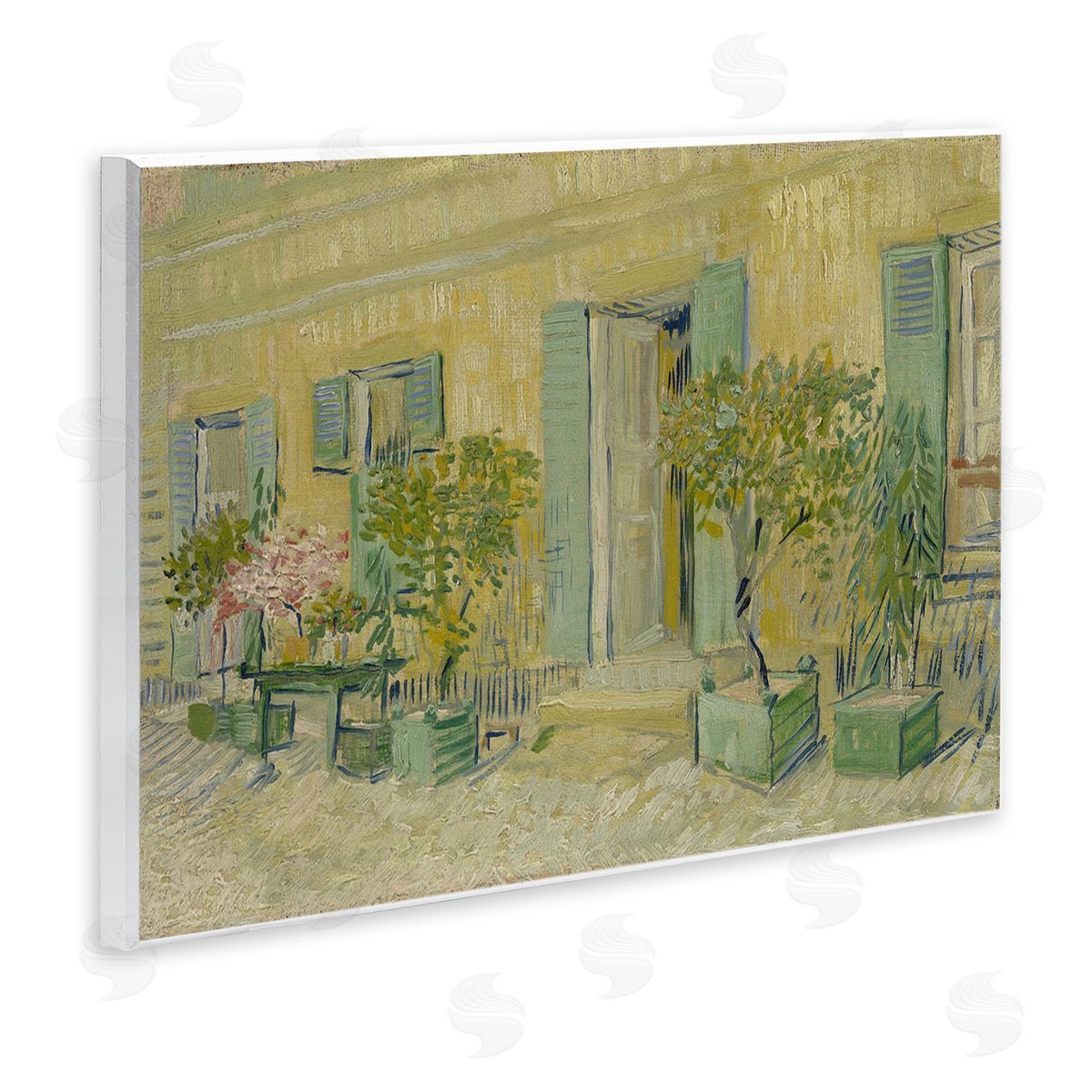one1000paintings Van Gogh Classic Restaurant Wooden Wall Plaque Art Print