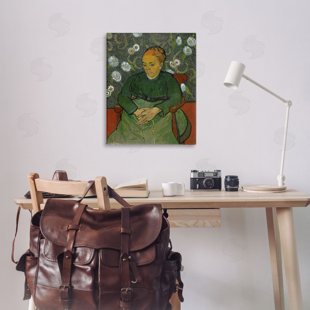one1000paintings Van Gogh Madame Ruolin Canvas Wall Art Print in Room