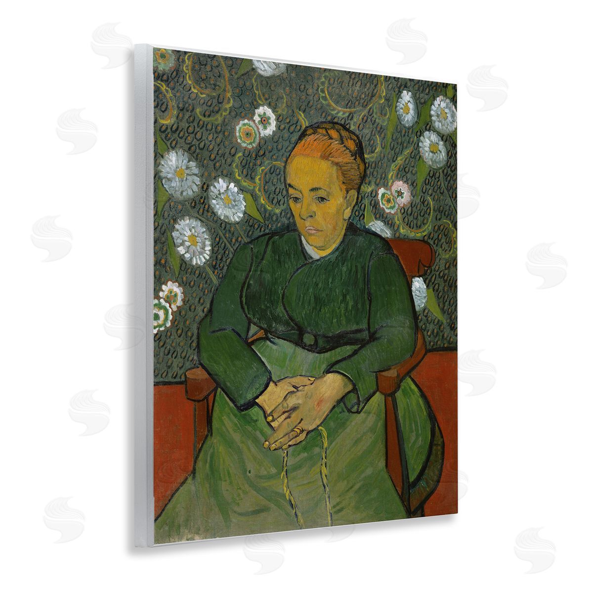 one1000paintings Van Gogh Madame Ruolin Wooden Wall Plaque Art Print