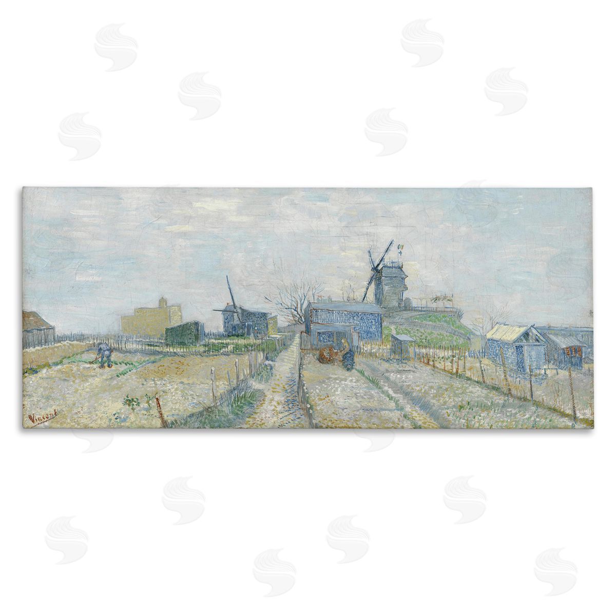 one1000paintings Classic Van Gogh Vegetable Gardens