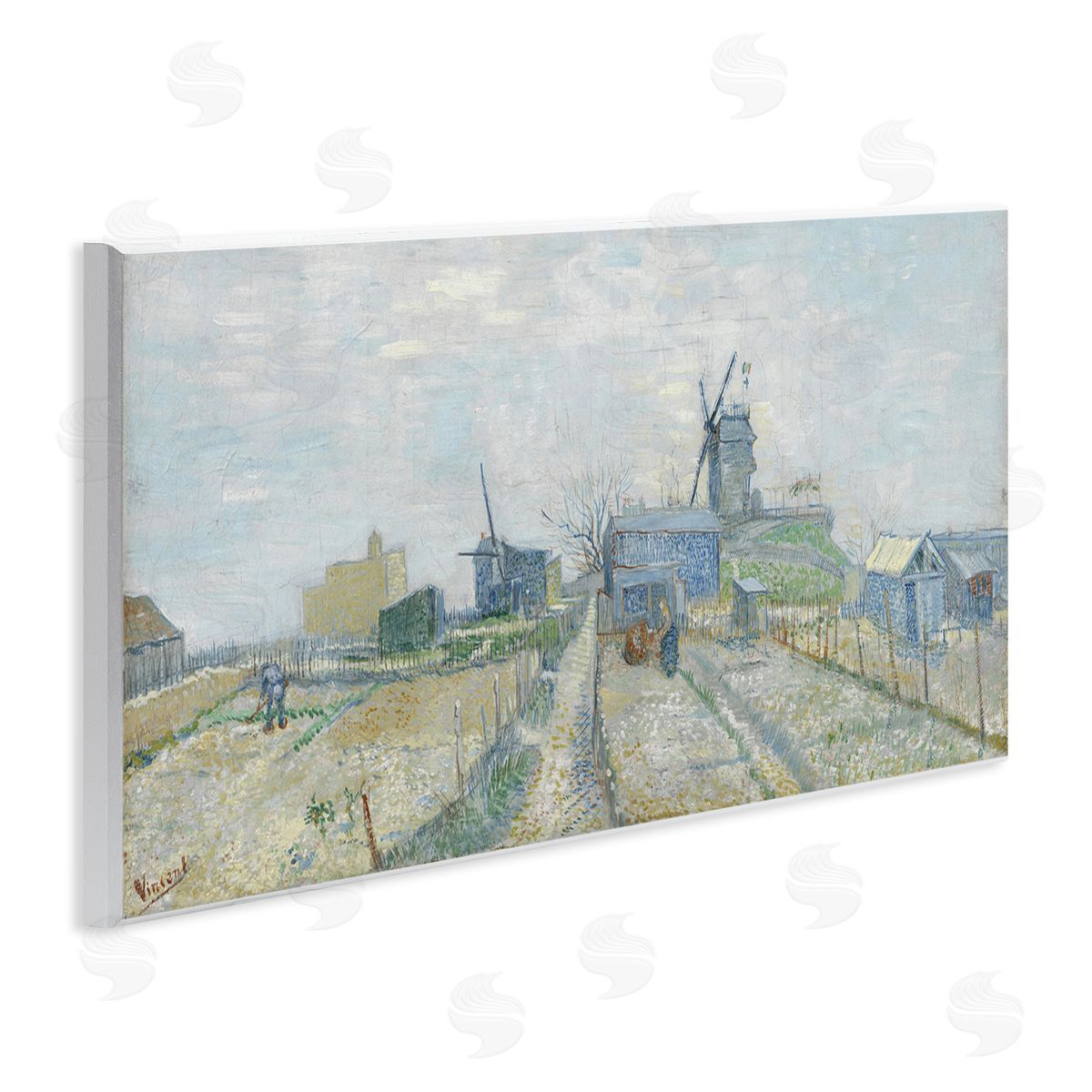 one1000paintings Classic Van Gogh Vegetable Gardens