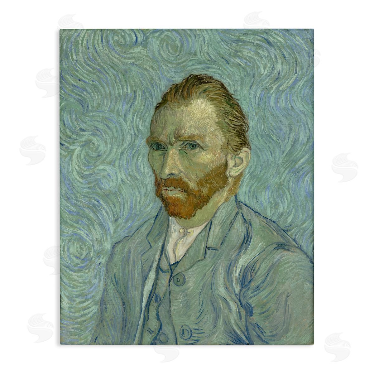 one1000paintings Van Gogh Classic Self Portrait Canvas Wall Art Print