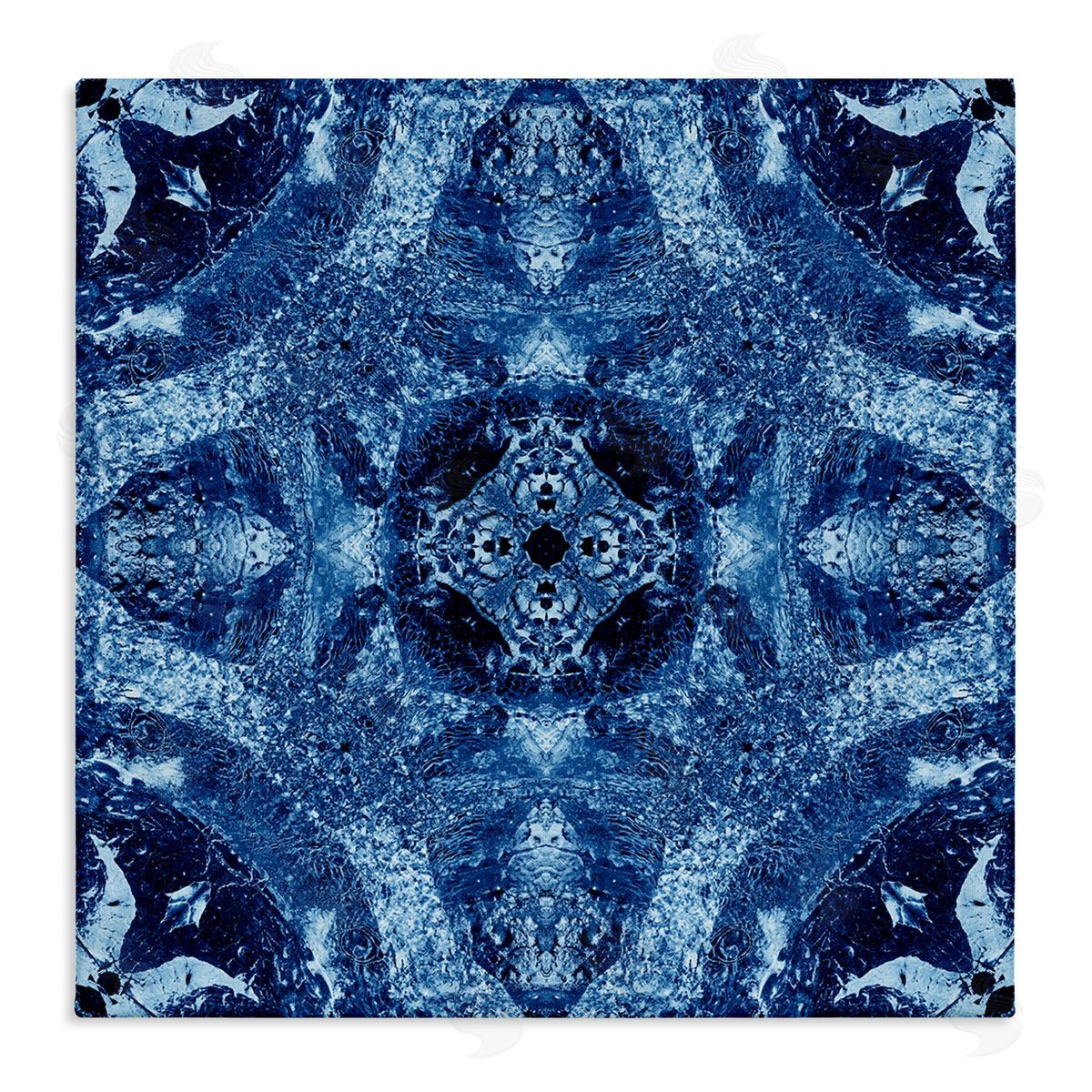 El Perkin Mosaic Tile Pattern Canvas Wall Art Print
