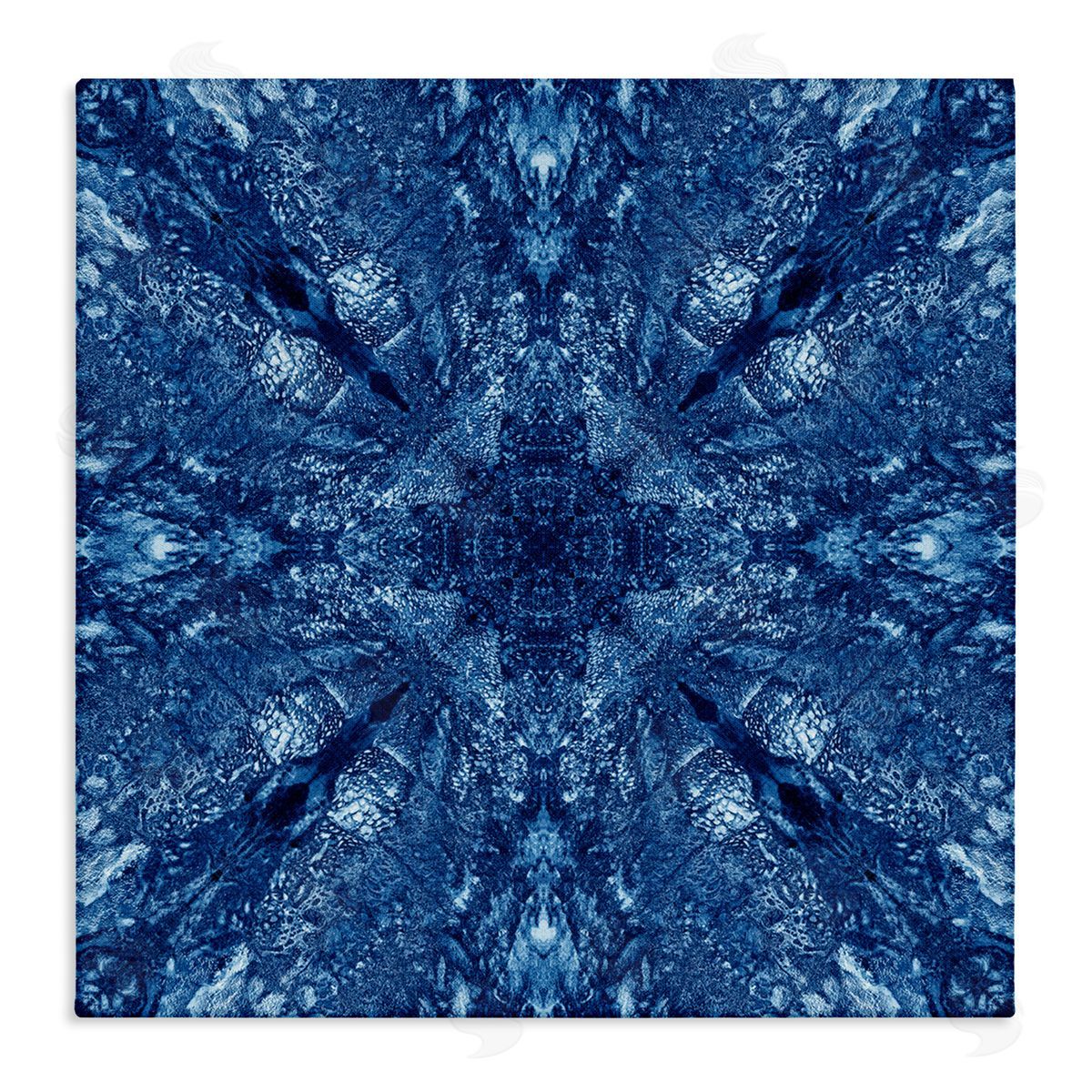El Perkin Centric Symmetry Pattern Canvas Wall Art Print