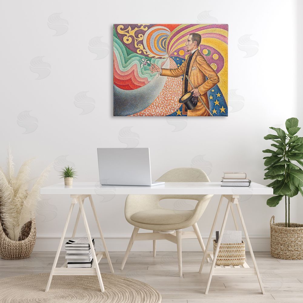 one1000paintings Classical Georges Signac Painting Canvas Wall Art Print in Room