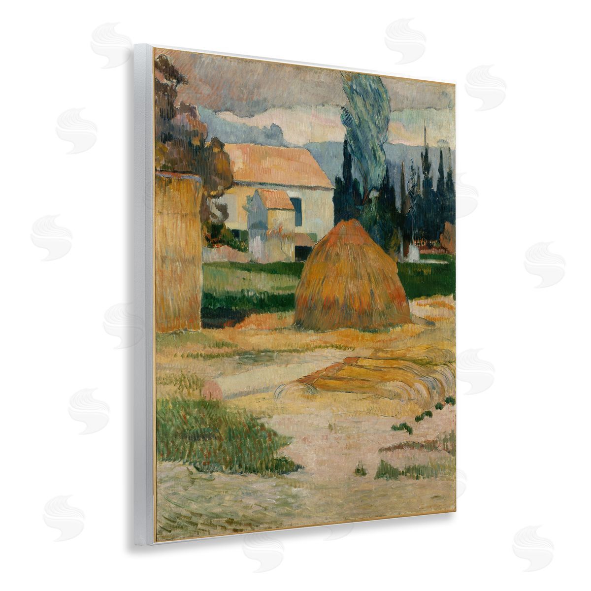 one1000paintings Gauguin Classical Landscape Wooden Wall Plaque Art Print