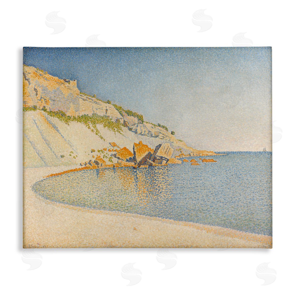 one1000paintings Classical Paul Signac Painting Canvas Wall Art Print