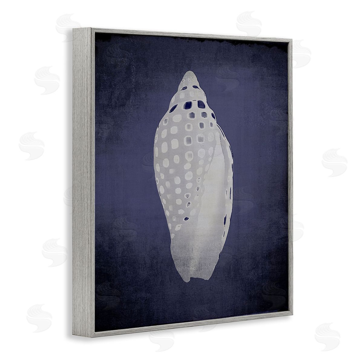 Junonia on Indigo Grey Frame Print Wall Art, Home Decor by Graffi*tee Studios