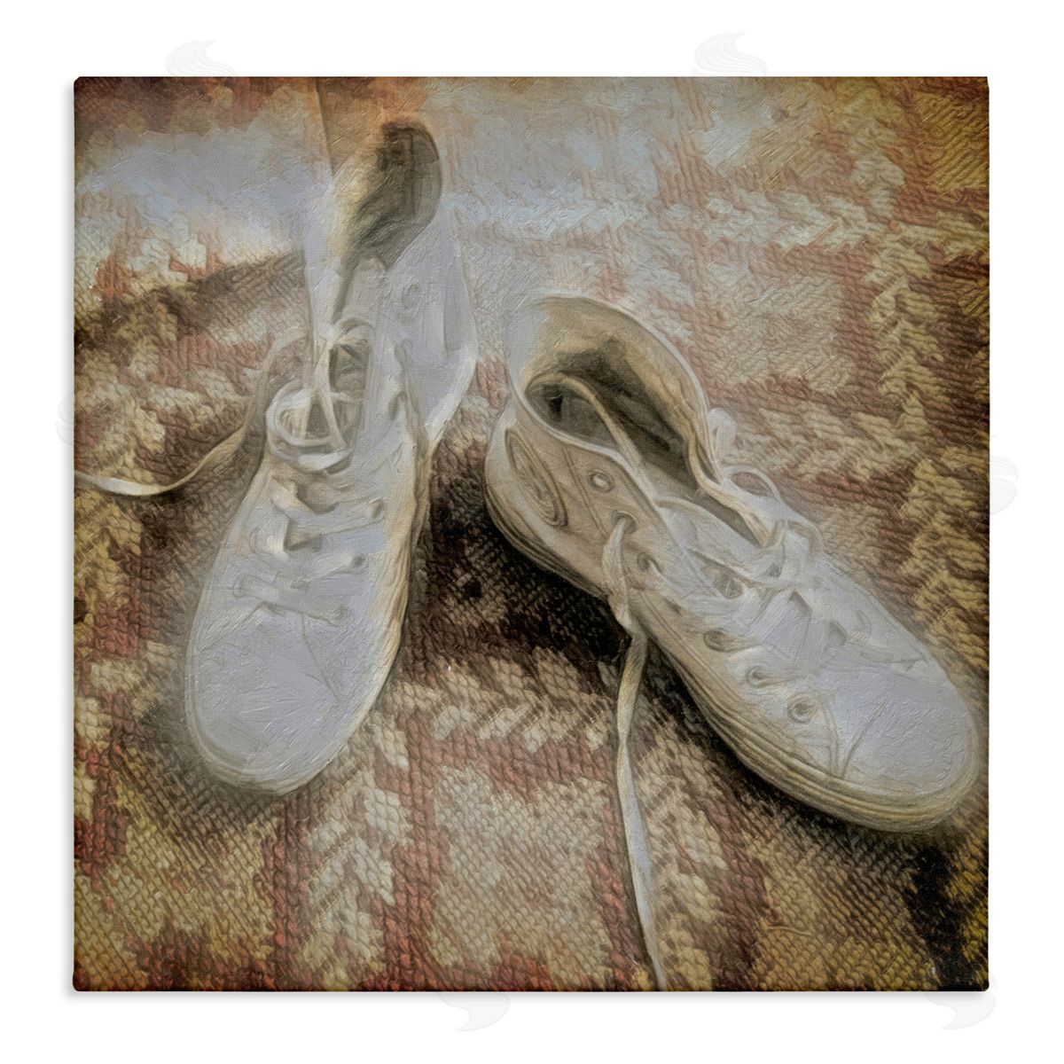 Graffitee Studios Vintage Classic High Tops Canvas Wall Art Print
