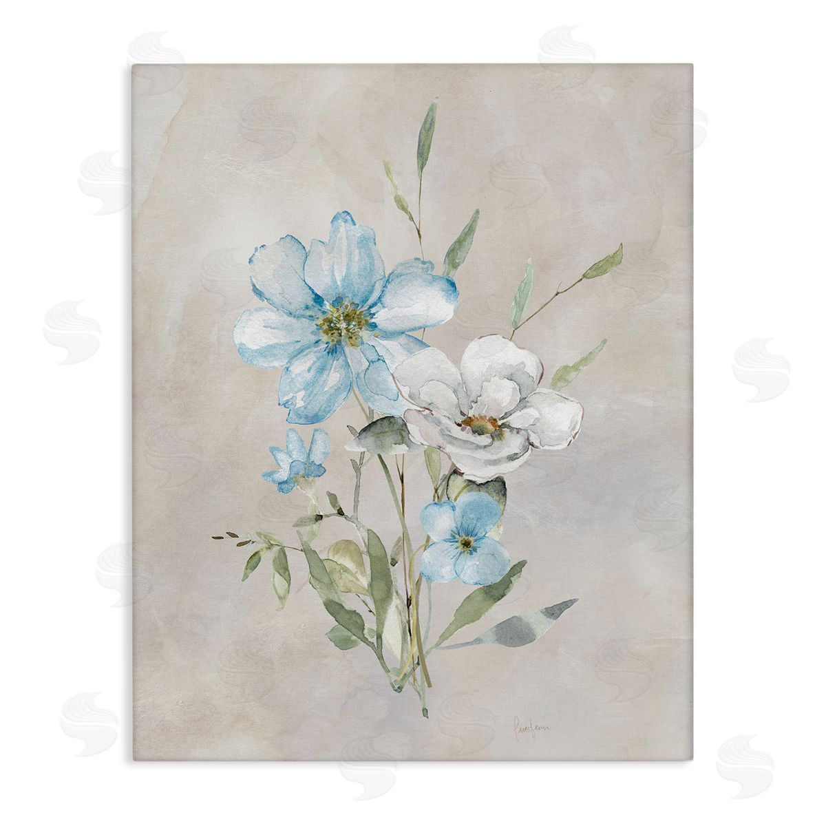 Simple Herbs Bundle Canvas Wall Art, Home Decor by Livi Finn