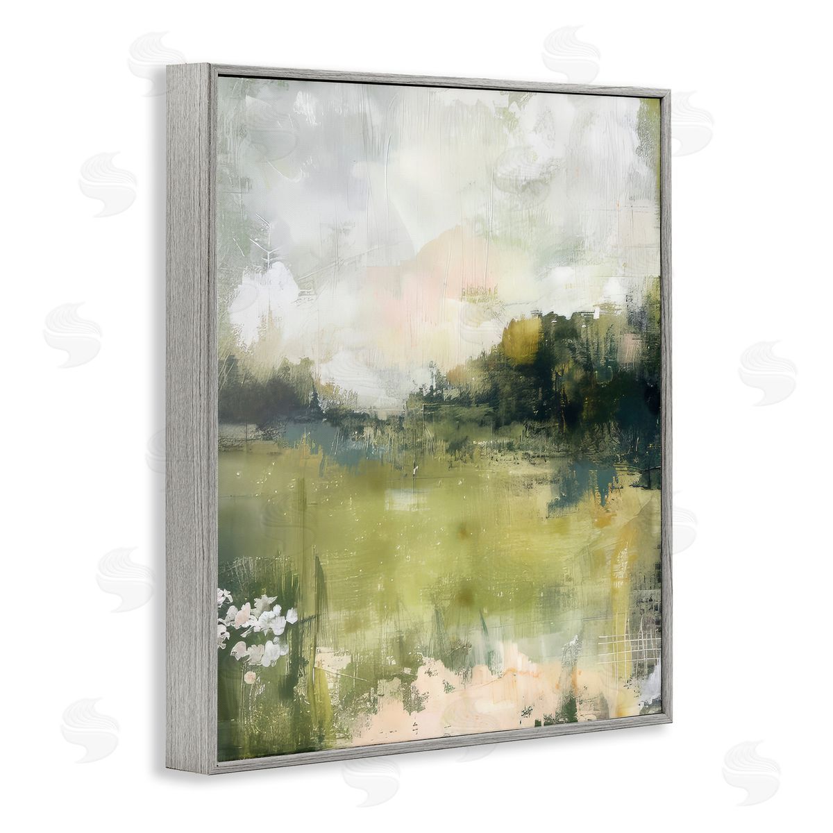 Scenic Faded Atmosphere Grey Frame Print Wall Art, Home Decor by Irena Orlov