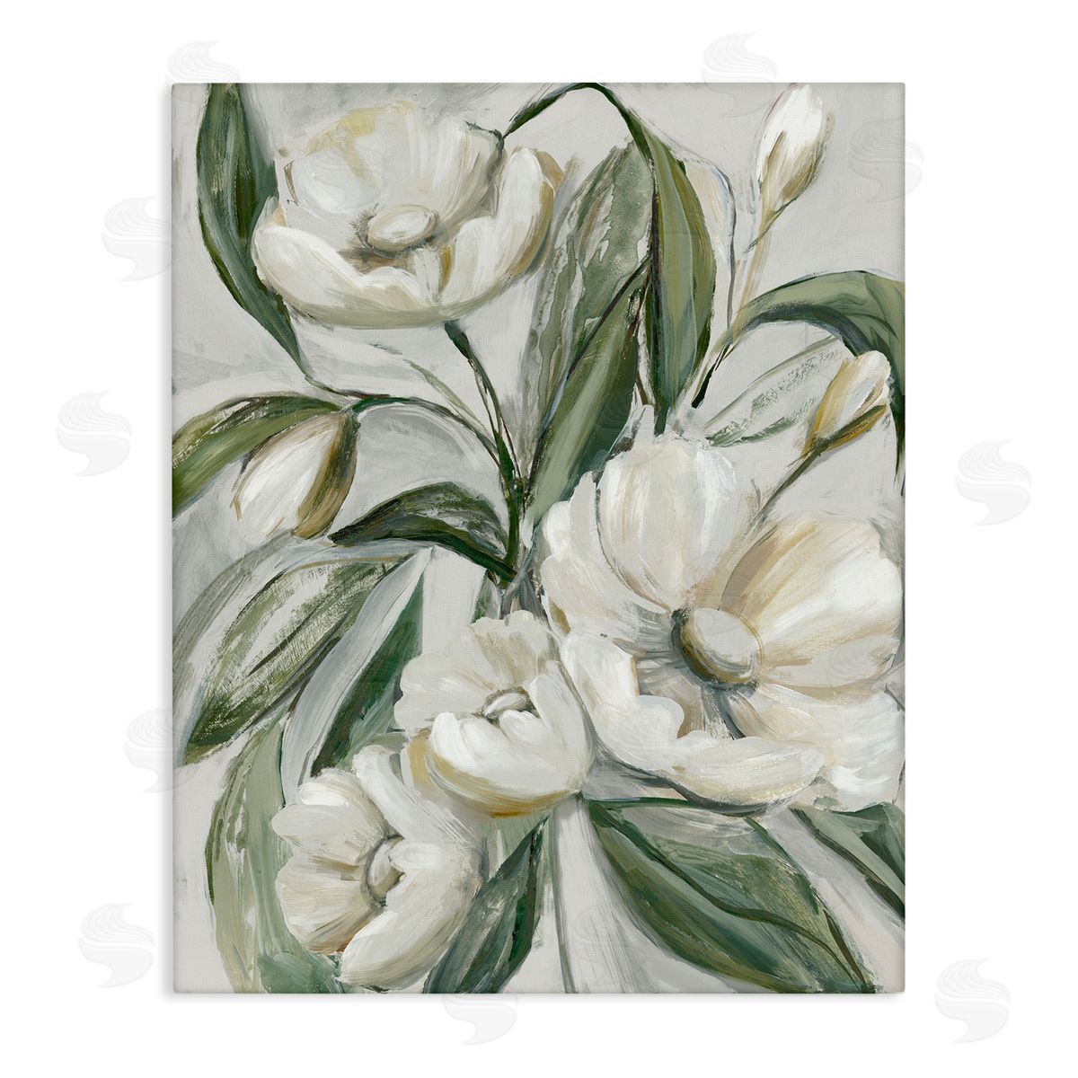 Bountiful Apple Blossoms Canvas Wall Art, Home Decor by Hannah Dawson