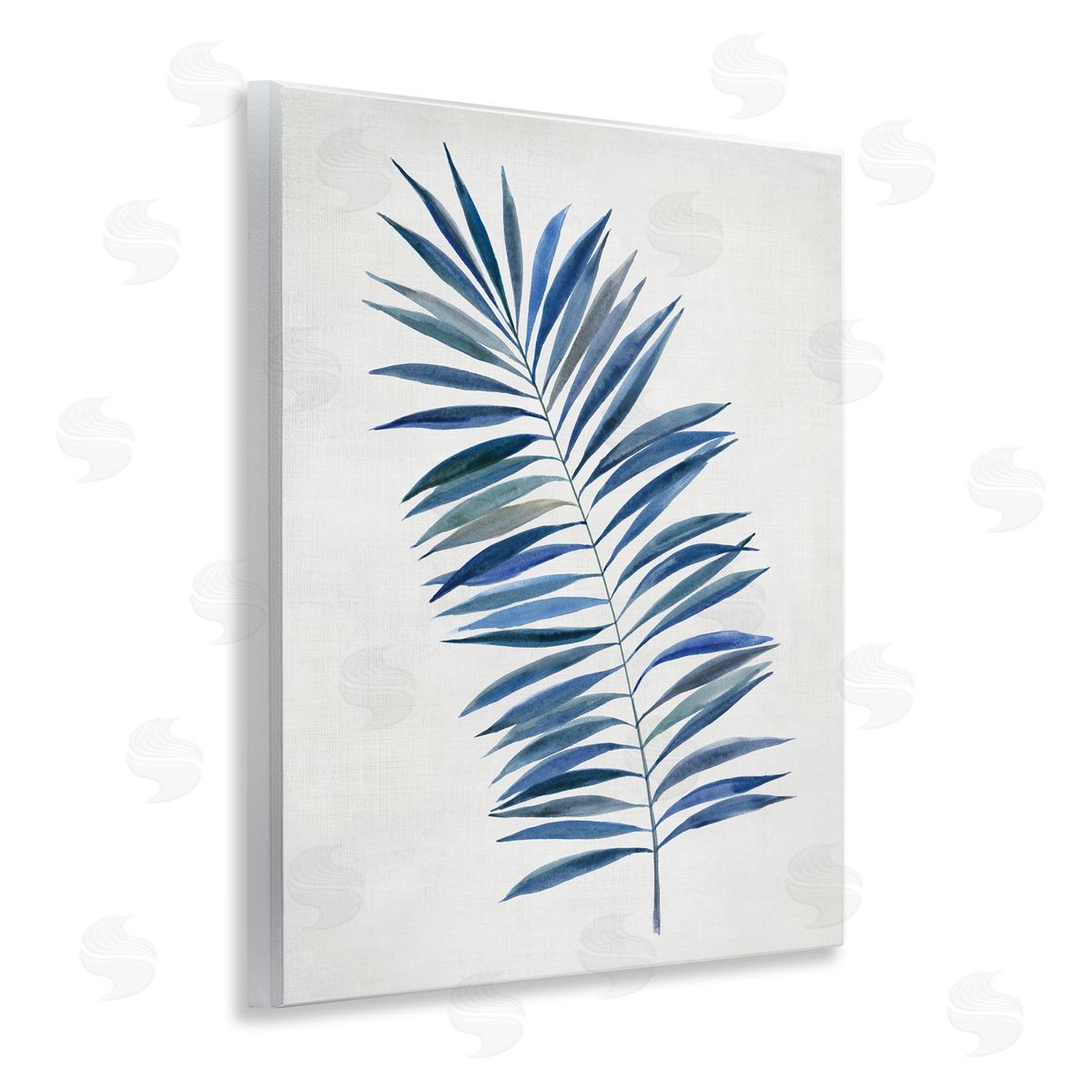 Simple Palm Leaf Wood Plaque Wall Art, Home Decor by Hannah Dawson