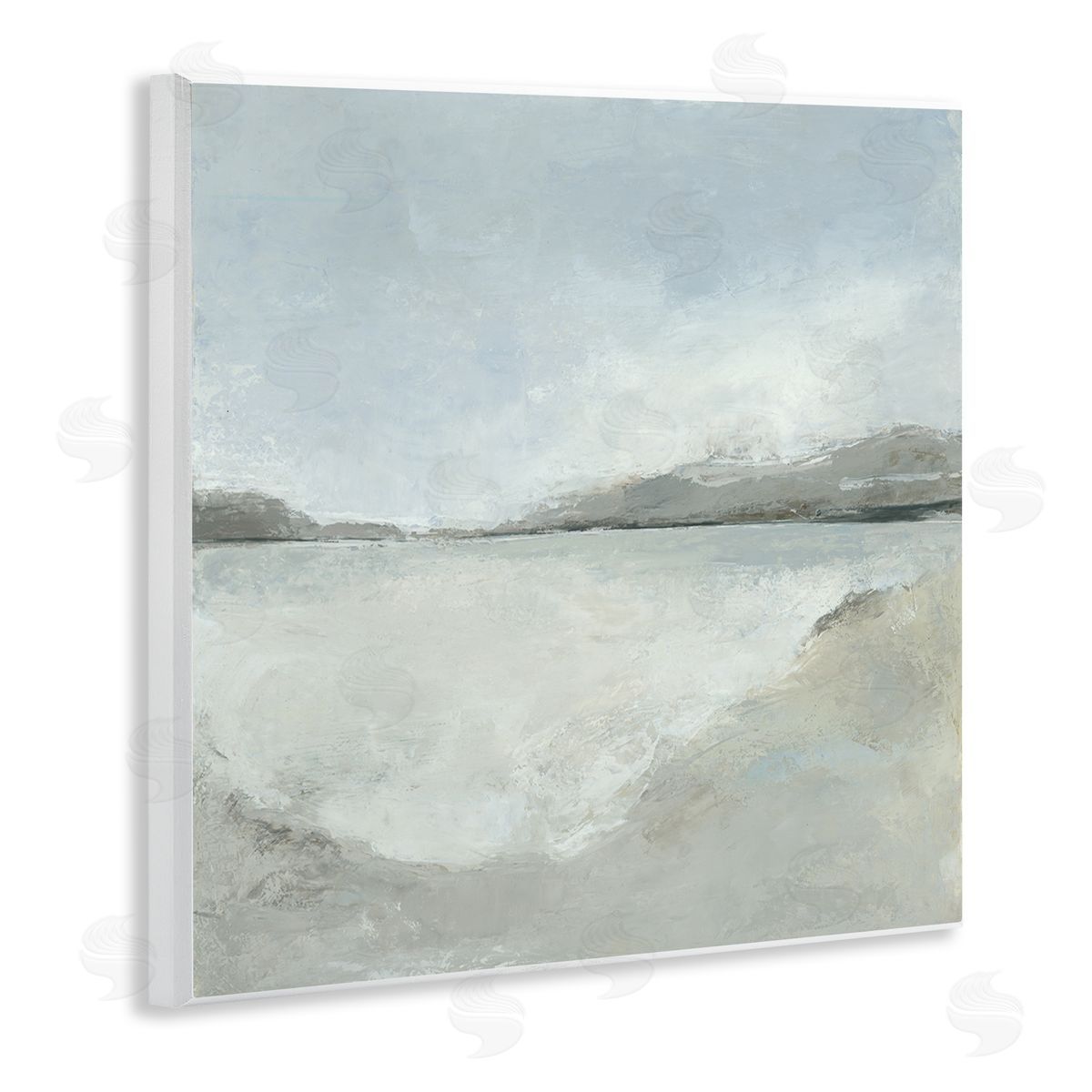 Abstract Distressed Beach Wood Plaque Wall Art, Home Decor by Hannah Dawson
