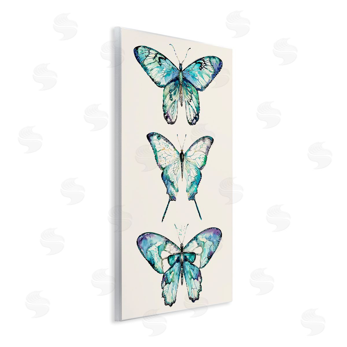 Classic Butterfly Specimens Wood Plaque Wall Art, Home Decor by Christine Zalewski