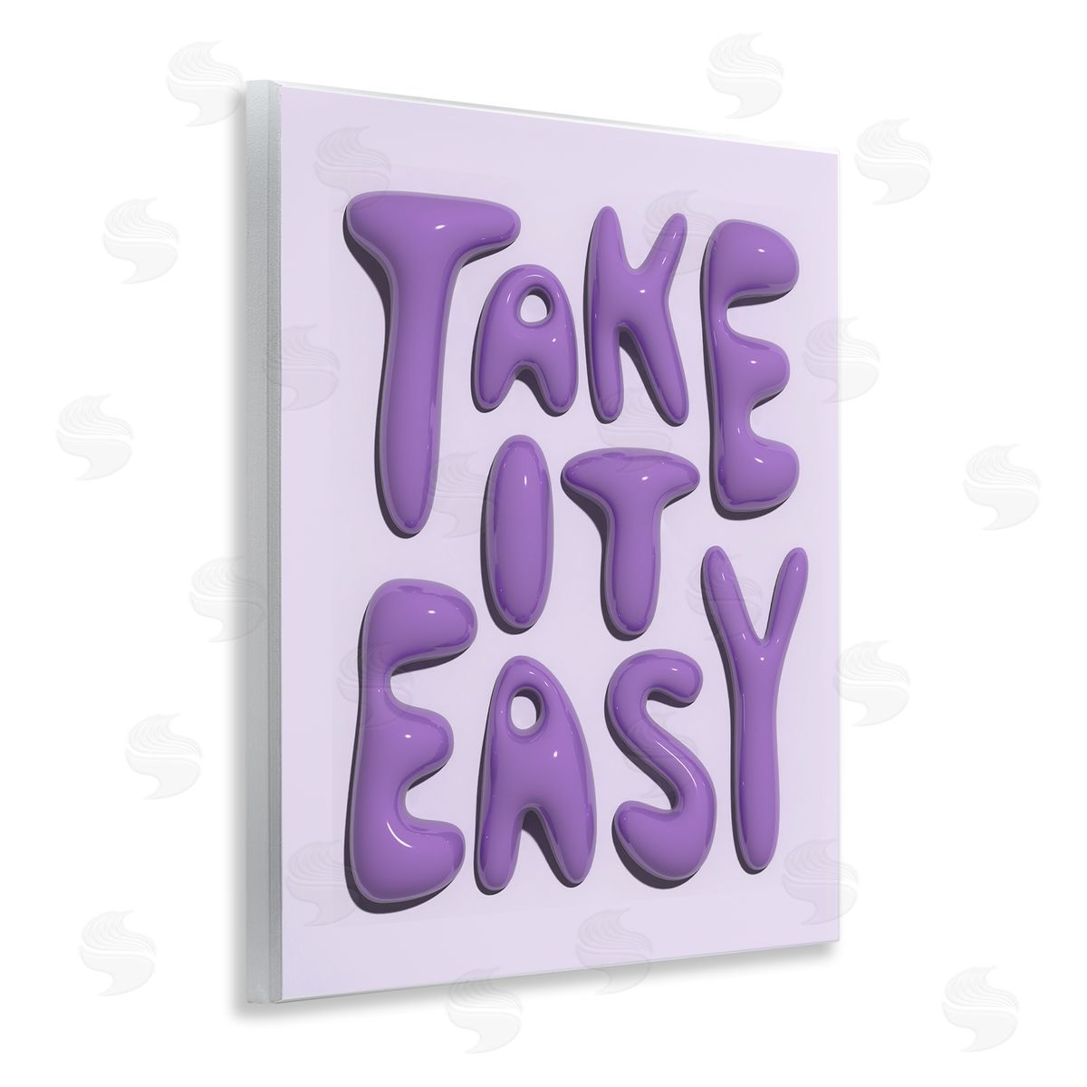 Take It Easy Letters Wood Plaque Wall Art, Home Decor by Victoria Barnes