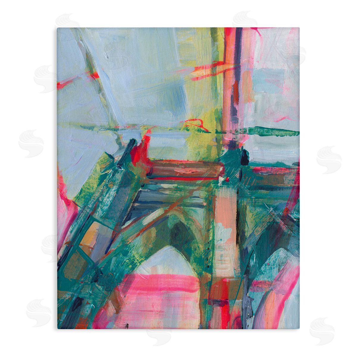 Looming Bridge Arches Canvas Wall Art, Home Decor by Ethan Harper