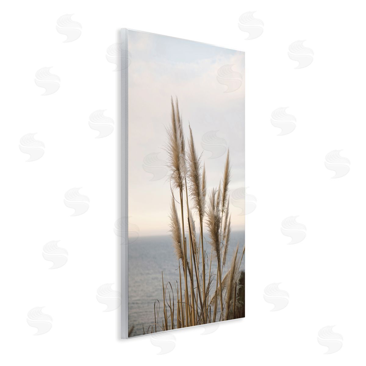 Nautical Cove Grasses Wood Plaque Wall Art, Home Decor by Crystal Lynn Collins