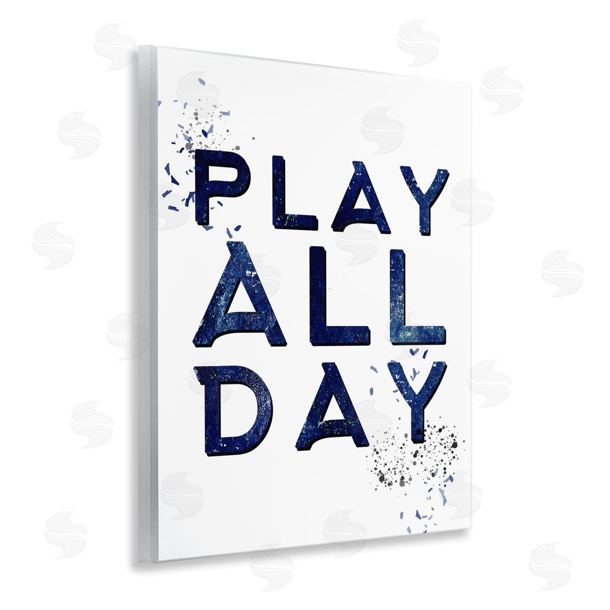 Kim Allen Play All Day Gamer Wooden Wall Plaque Art Print