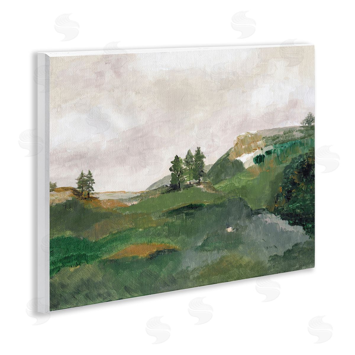 View From Grandma's Window Wood Plaque Wall Art, Home Decor by Nikita Jariwala