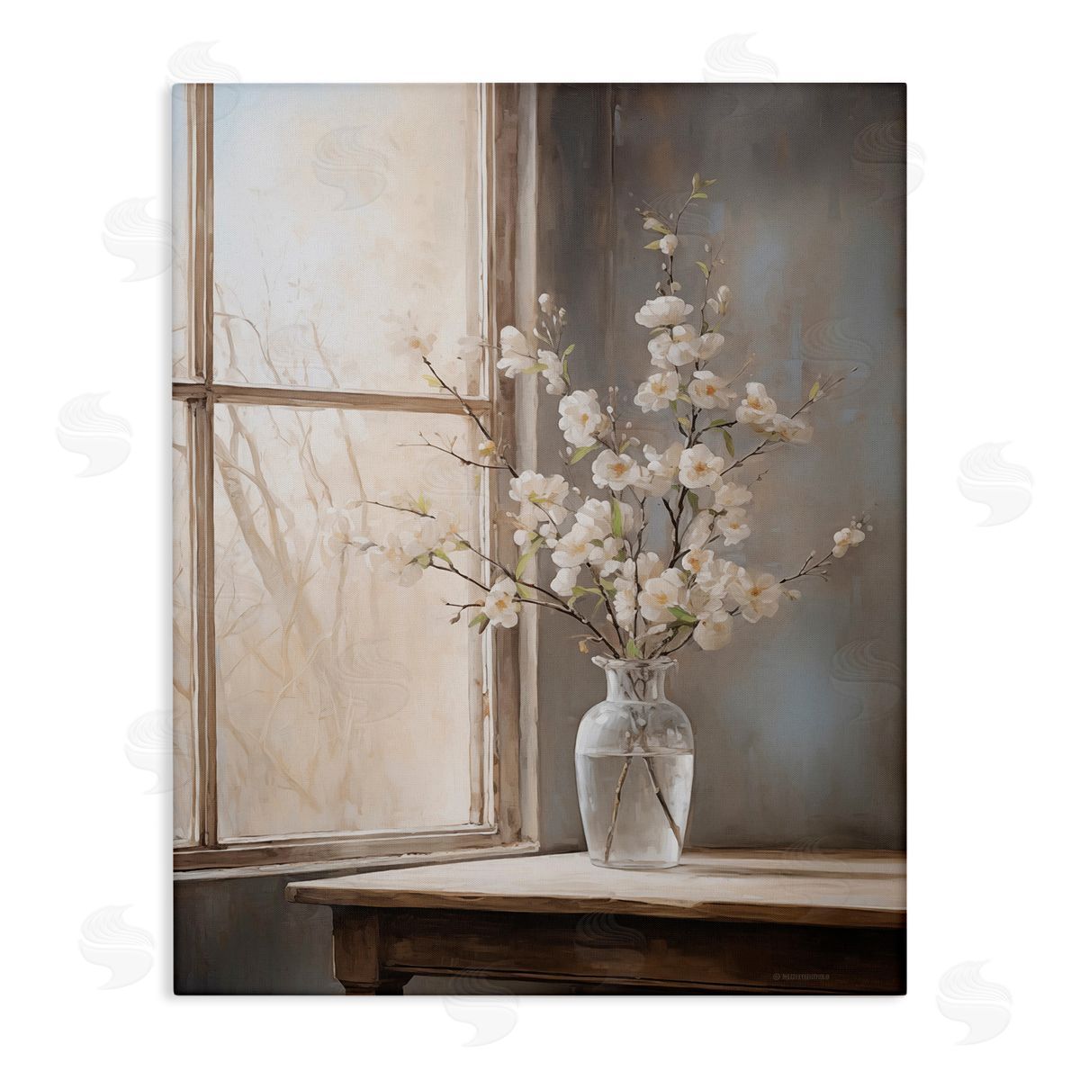 Spring Arrangement Windowsill Canvas Wall Art, Home Decor by Arlington Prints