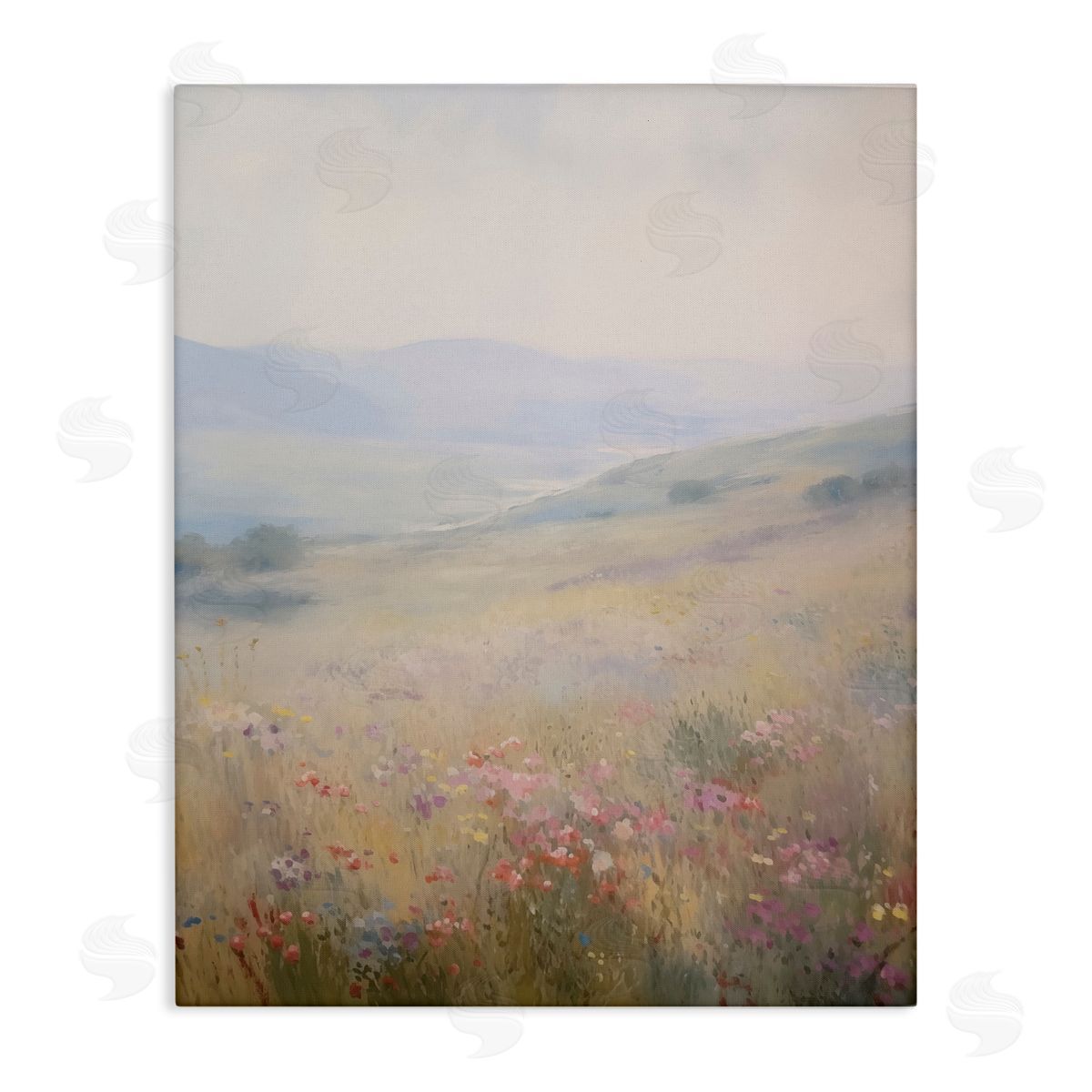 Valley Meadow Flowers Canvas Wall Art, Home Decor by Arlington Prints