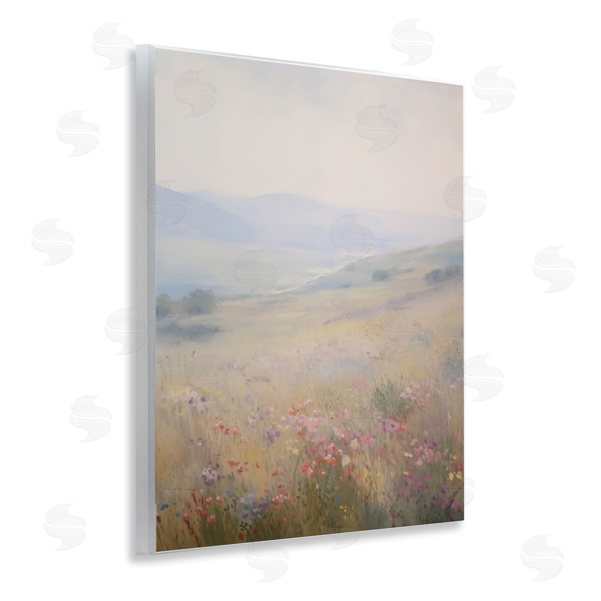 Valley Meadow Flowers Wood Plaque Wall Art, Home Decor by Arlington Prints