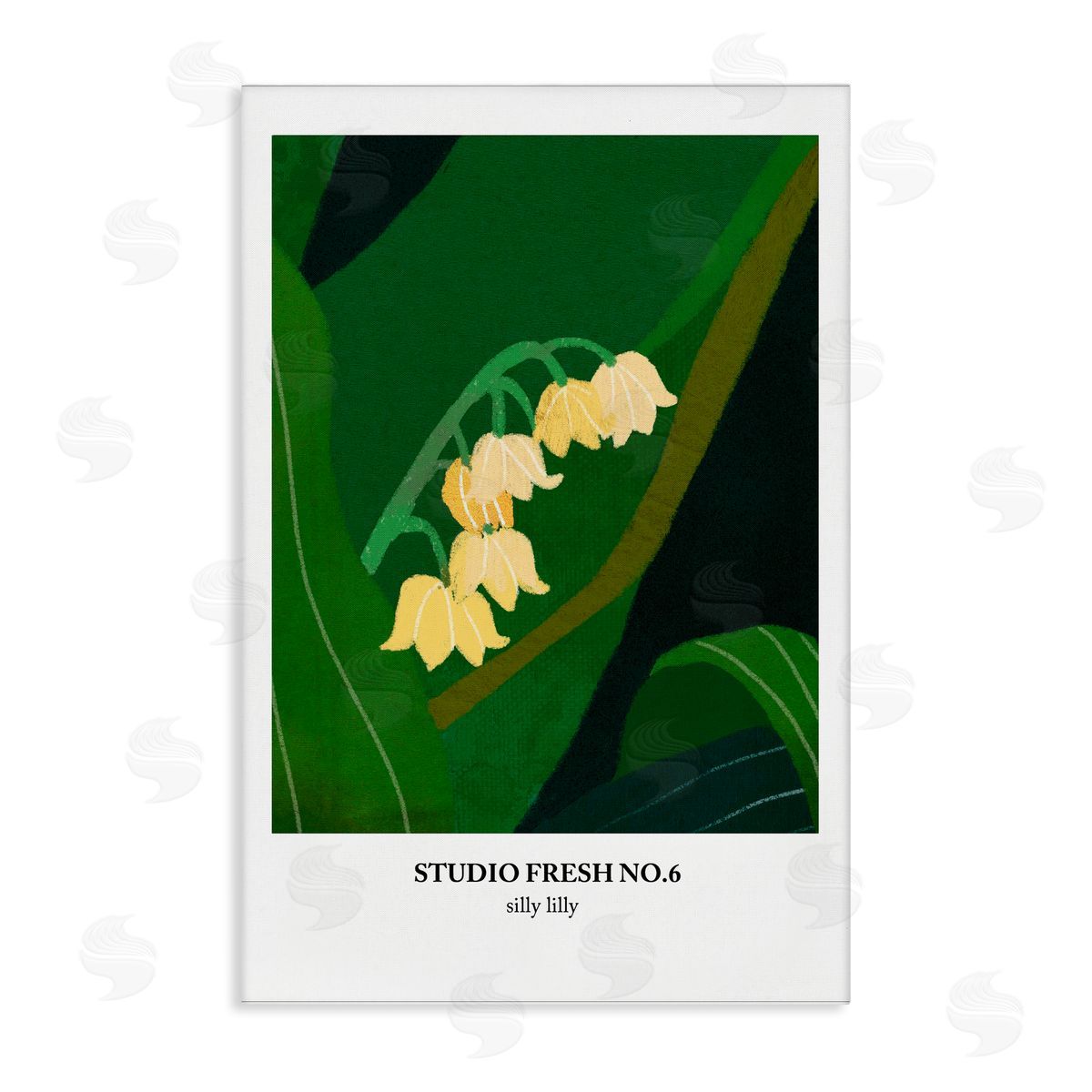 Silly Lily Studio Poster Canvas Wall Art, Home Decor by Incado