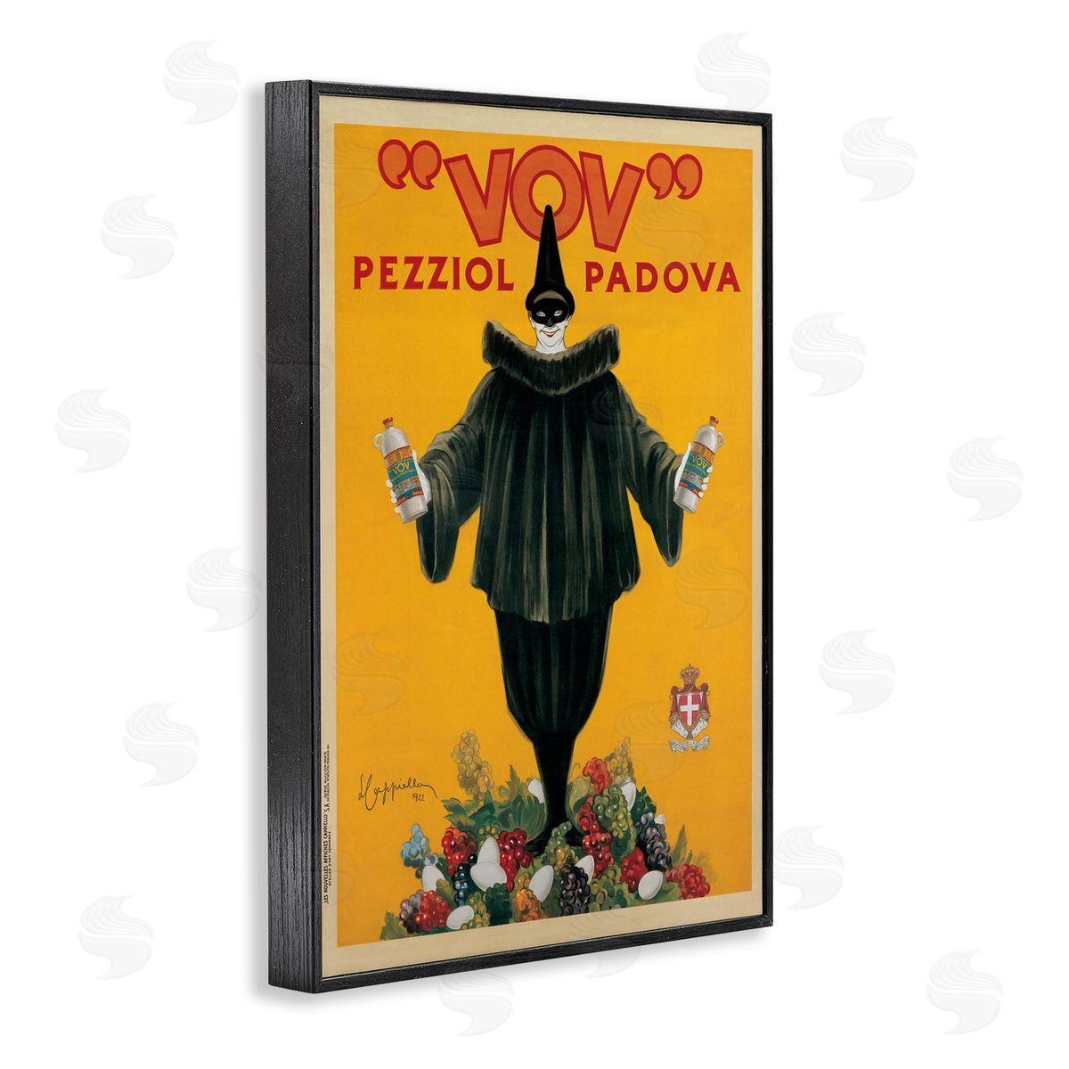Vintage Drink Poster Black Frame Print Wall Art, Home Decor by Vintage Poster
